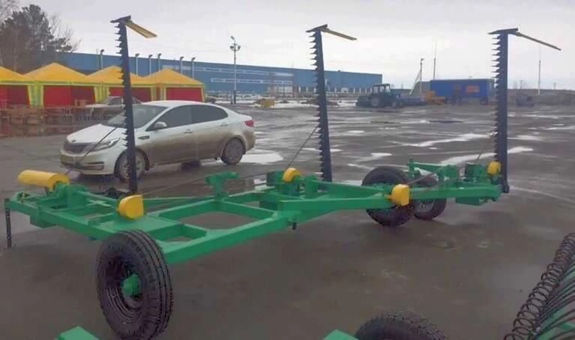 Косилка 3х брусная КТУ-6 трёхбруска (1 / 2)