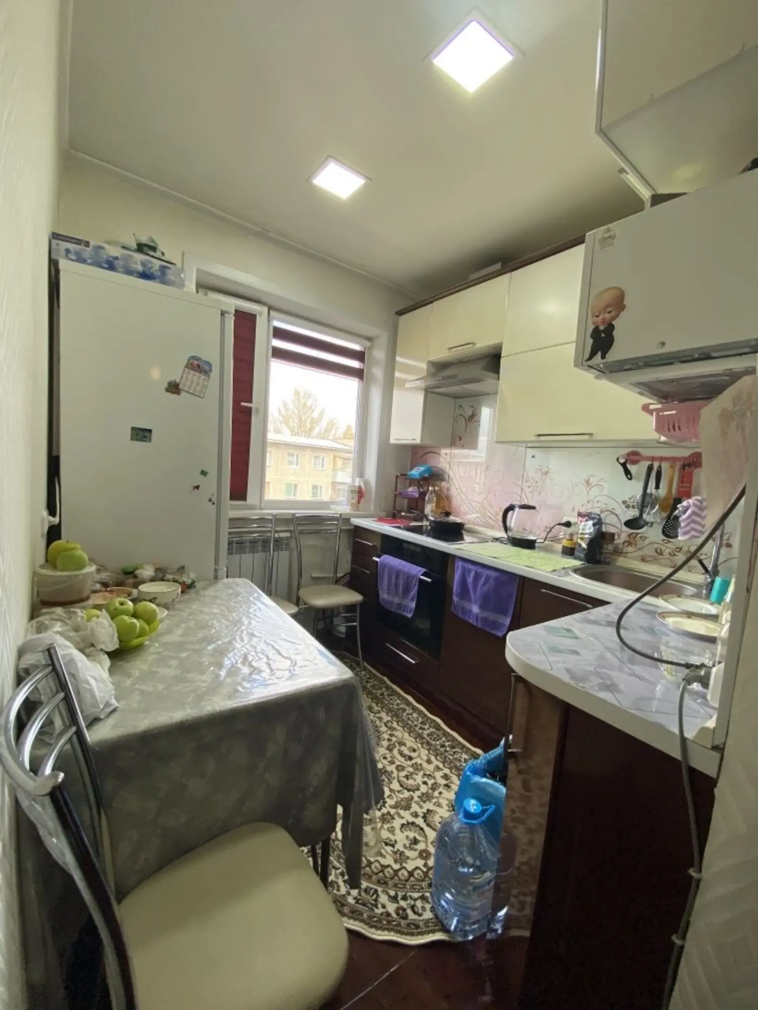 Трехкомнатная кв 48.3 кв м. Майкудук  Восток 2 Дом 13. Этаж 5 из 5. (8 / 13)