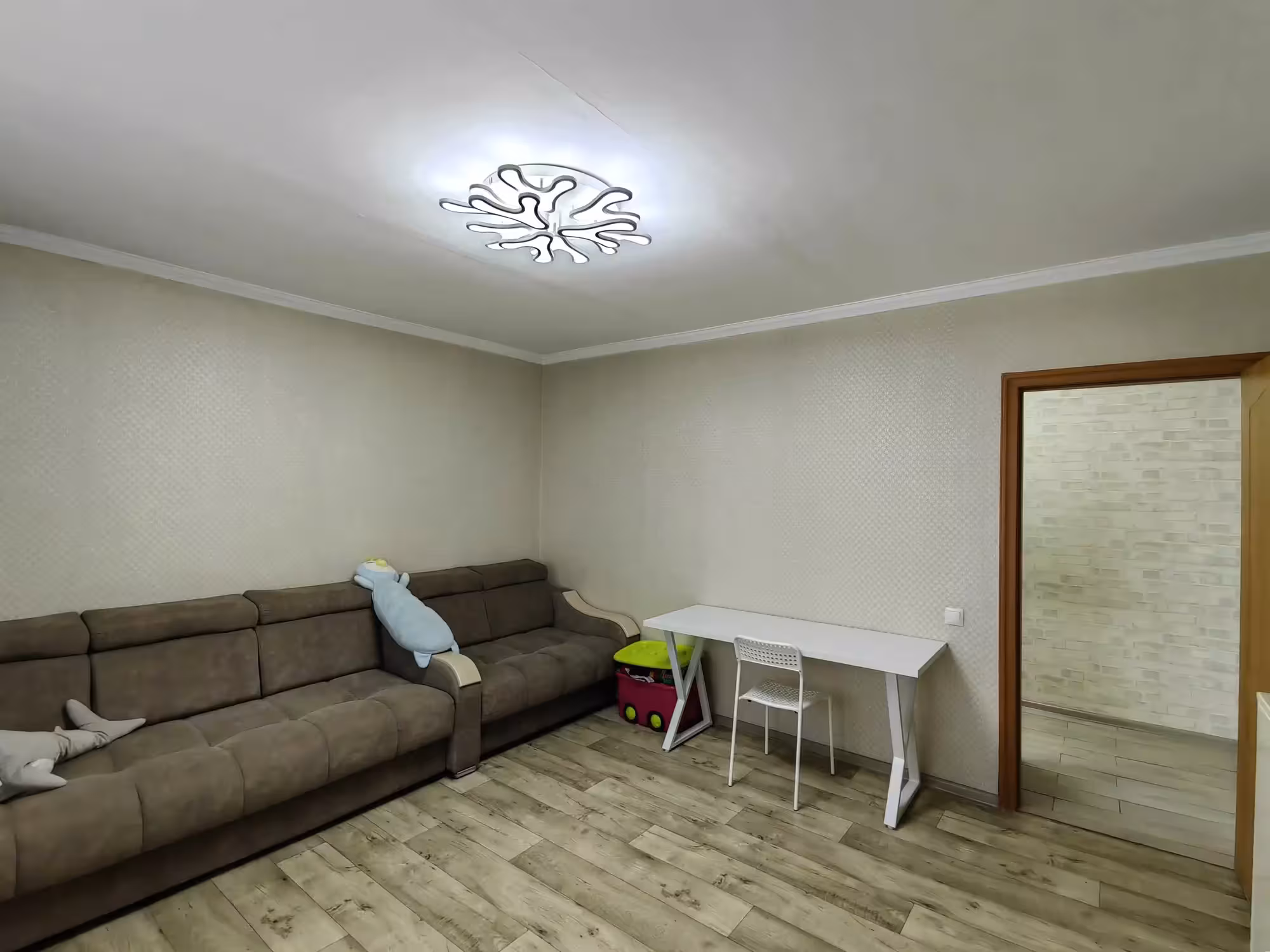 Улучшенная 2-комнатная 54м² в городе ул.Ермекова 106а, 7 этаж, 2007г.п (4 / 20)