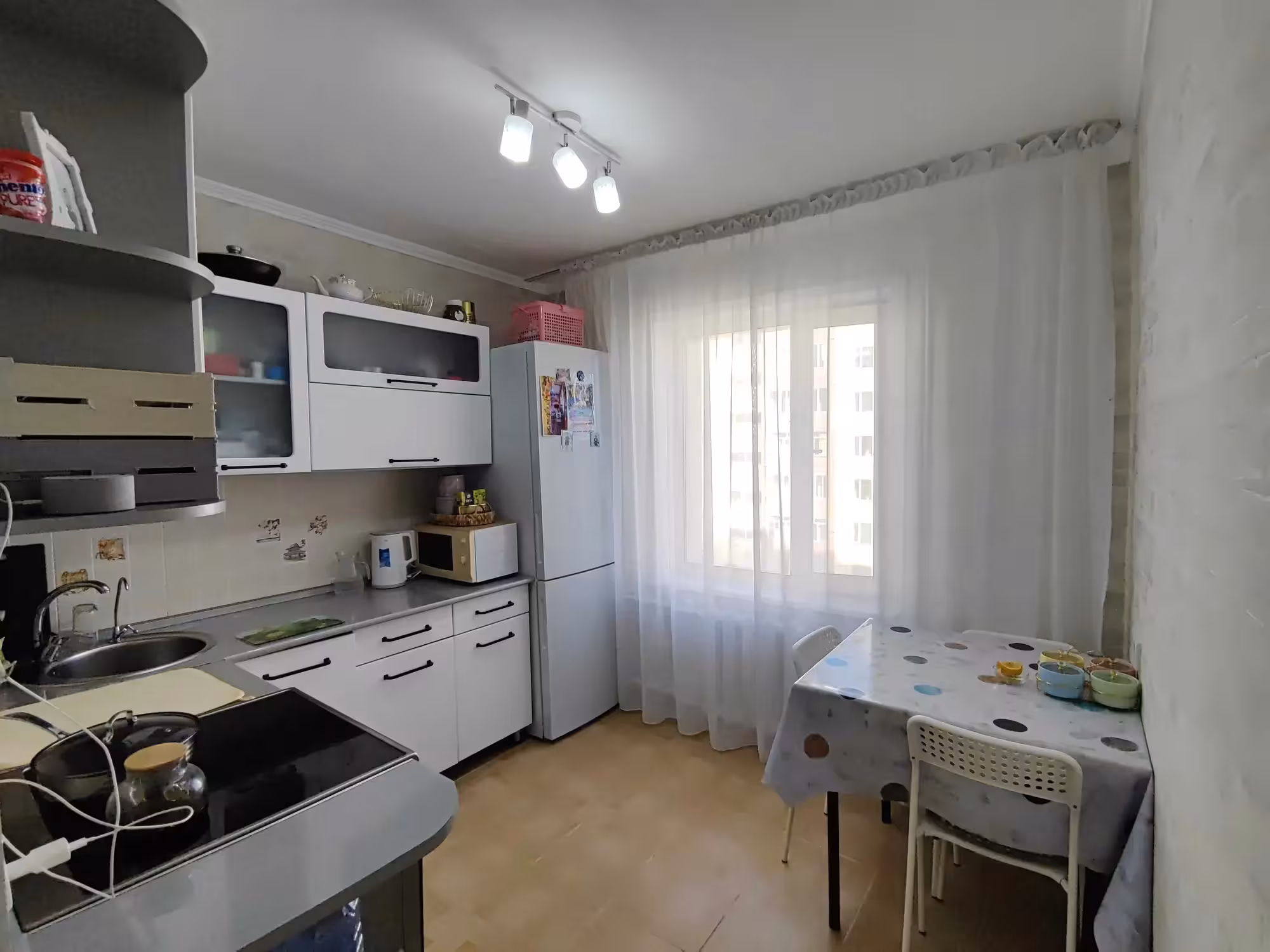 Улучшенная 2-комнатная 54м² в городе ул.Ермекова 106а, 7 этаж, 2007г.п (10 / 20)