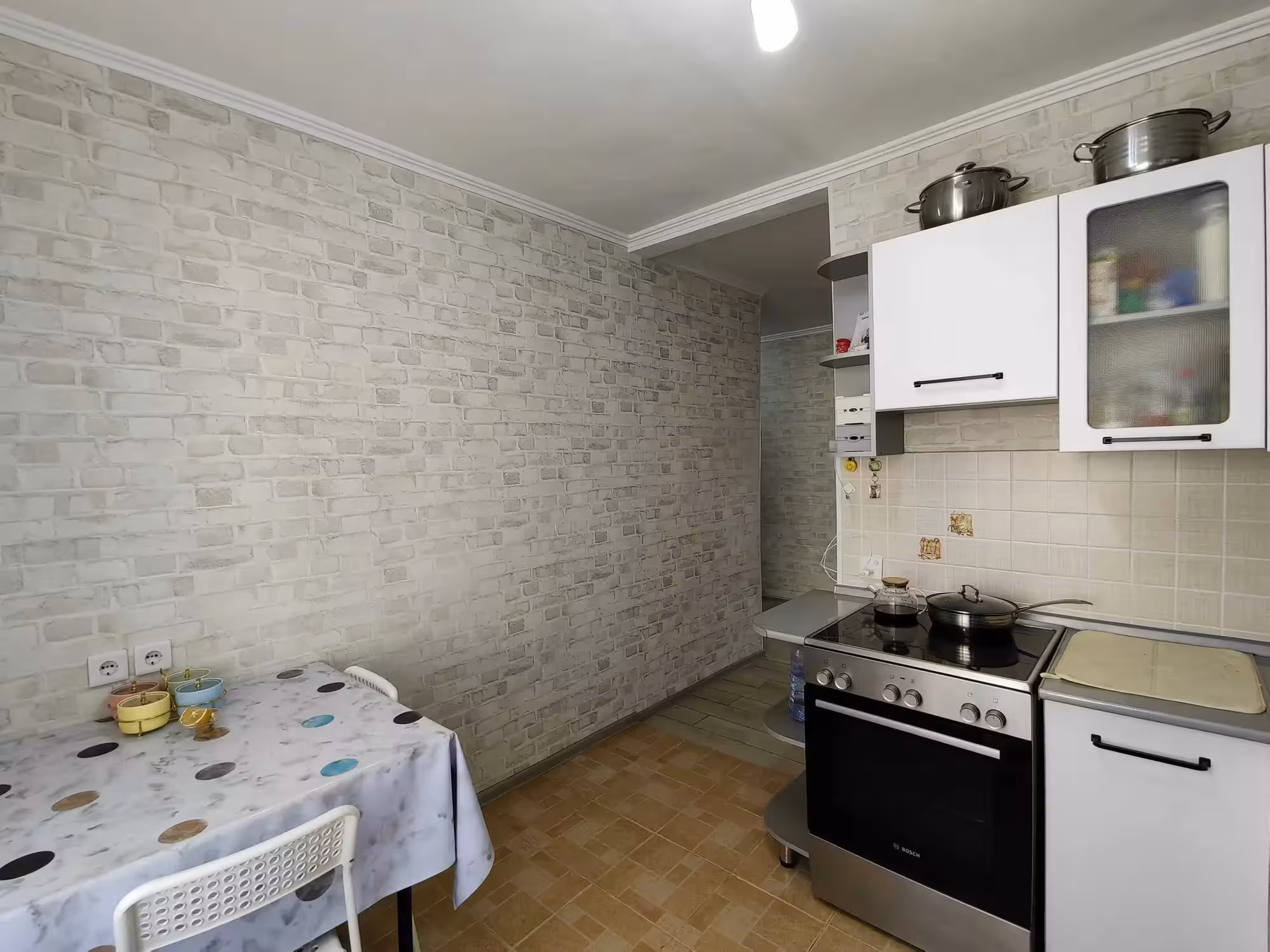 Улучшенная 2-комнатная 54м² в городе ул.Ермекова 106а, 7 этаж, 2007г.п (14 / 20)