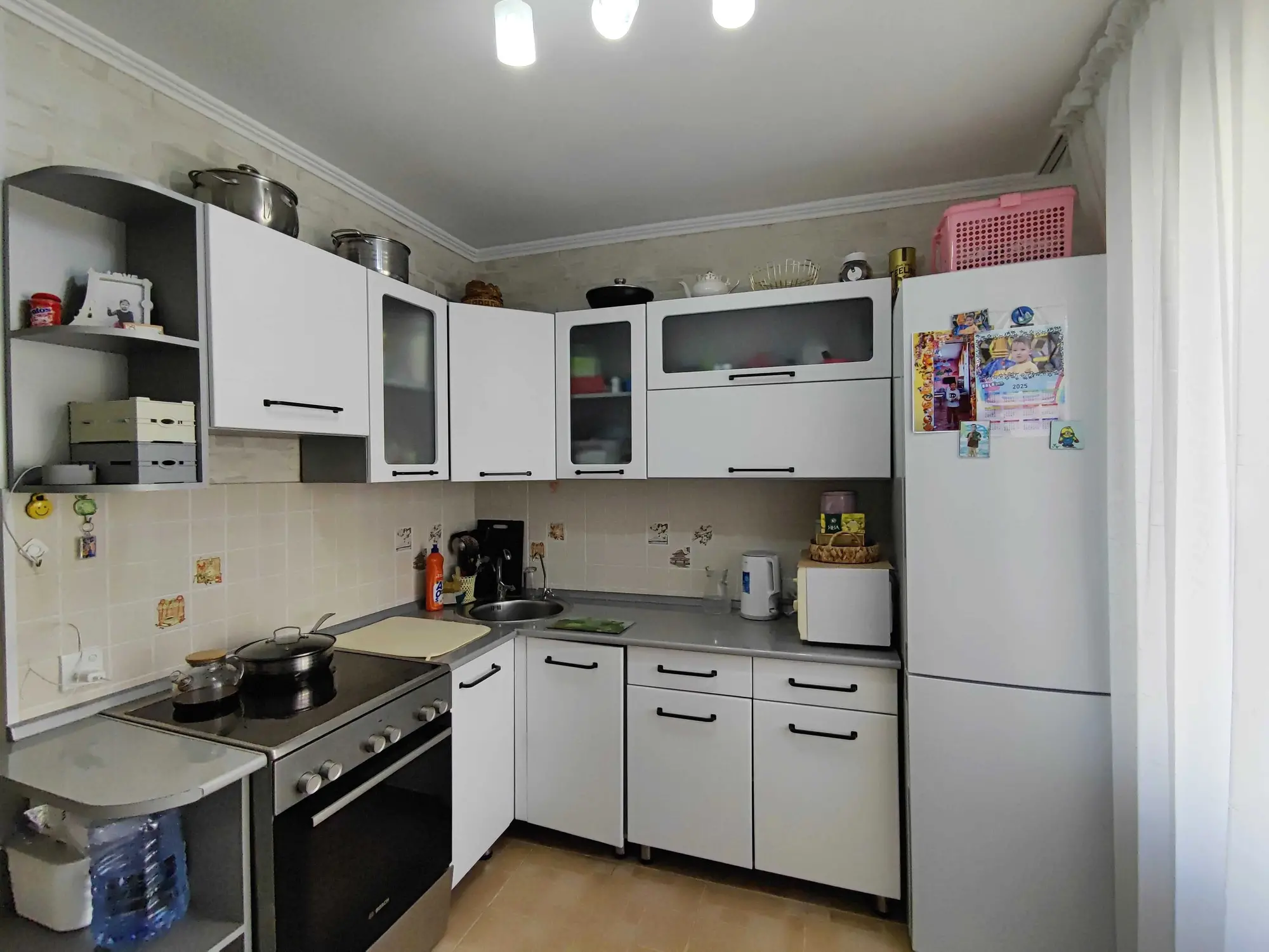 Улучшенная 2-комнатная 54м² в городе ул.Ермекова 106а, 7 этаж, 2007г.п (15 / 20)