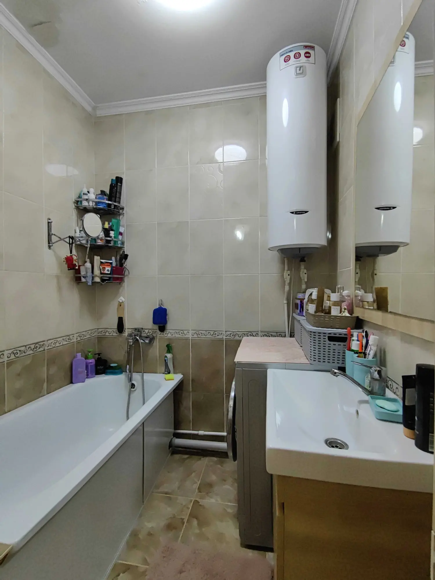 Улучшенная 2-комнатная 54м² в городе ул.Ермекова 106а, 7 этаж, 2007г.п (17 / 20)