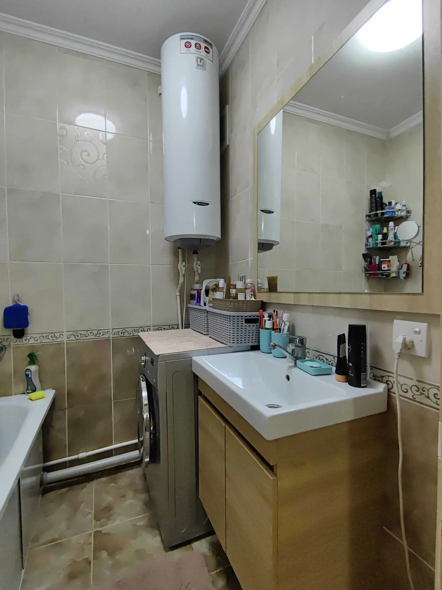 Улучшенная 2-комнатная 54м² в городе ул.Ермекова 106а, 7 этаж, 2007г.п (18 / 20)