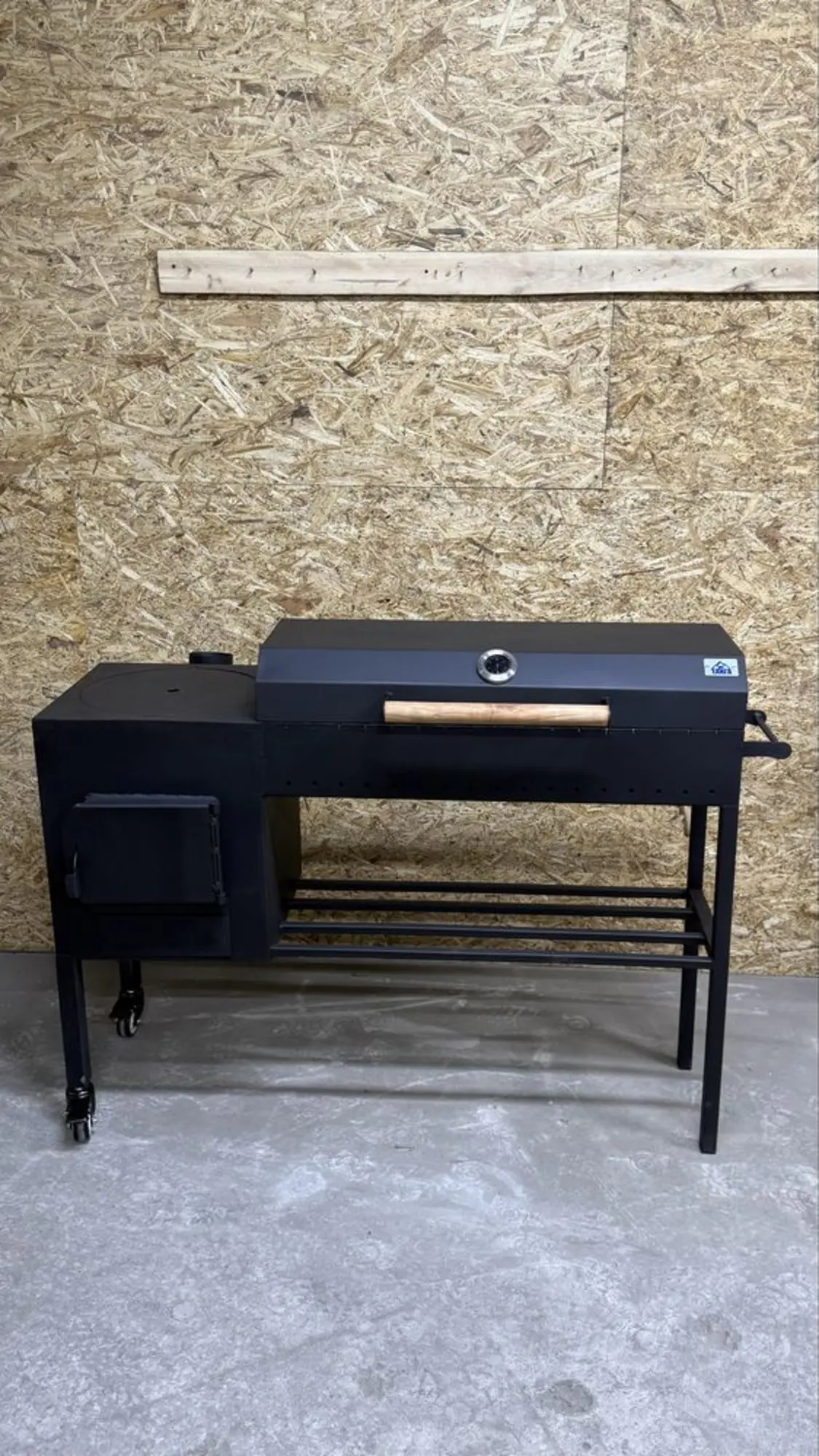 Мангал с очагом для казана. (1 / 5)