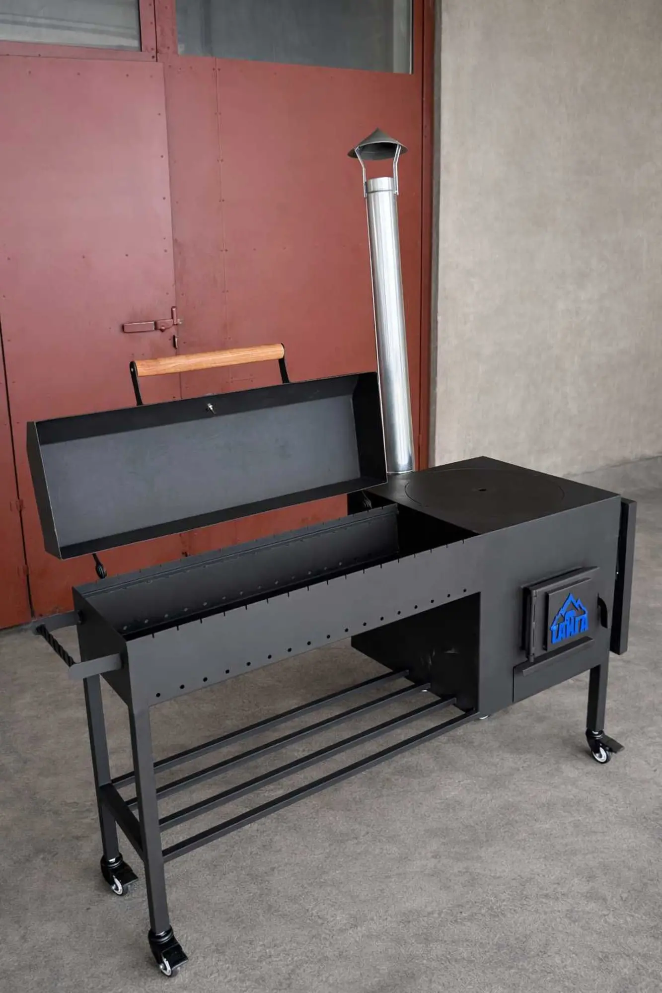 Мангал с очагом под казан 22л. (3 / 5)