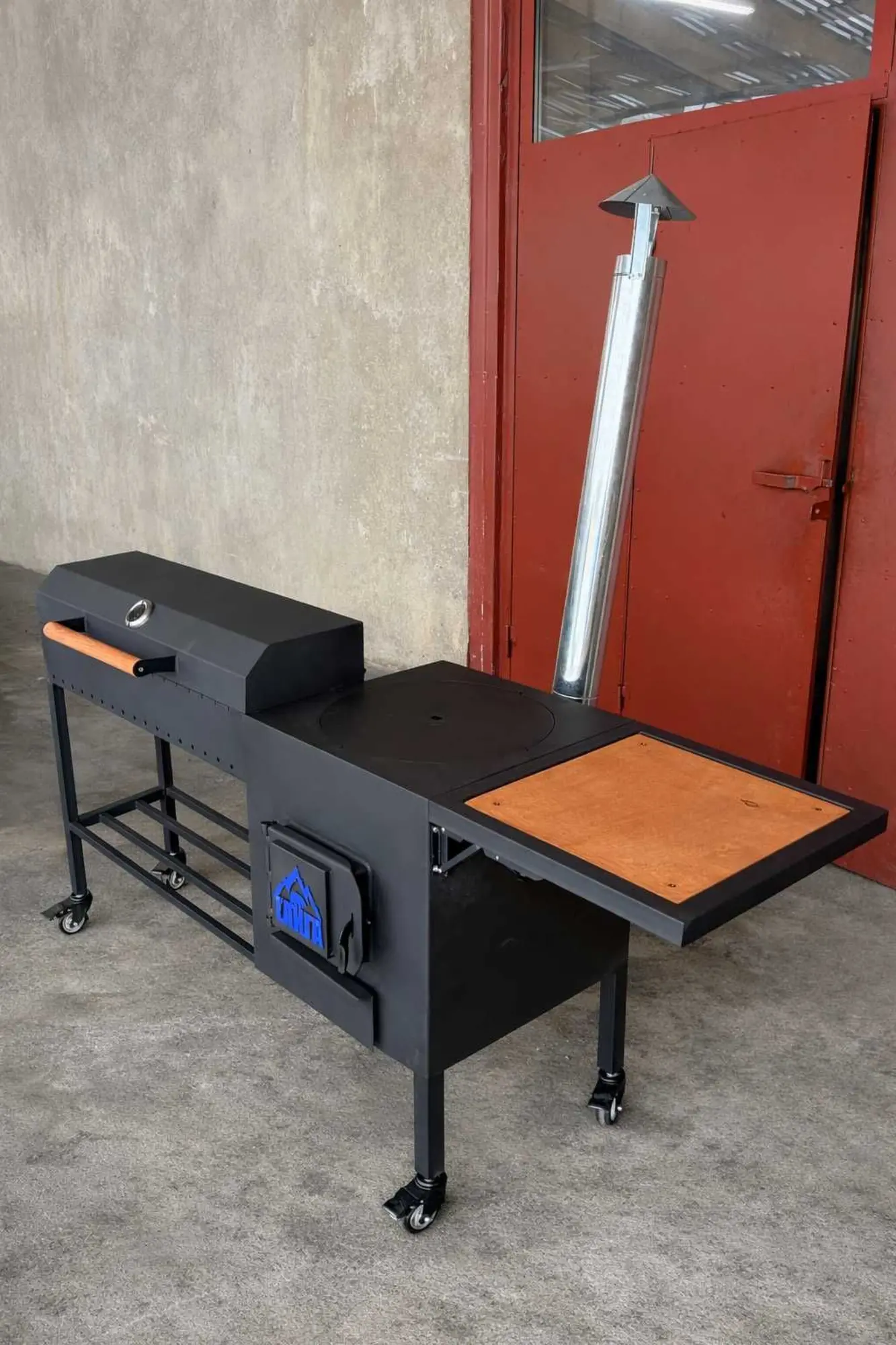 Мангал с очагом под казан 22л. (4 / 5)