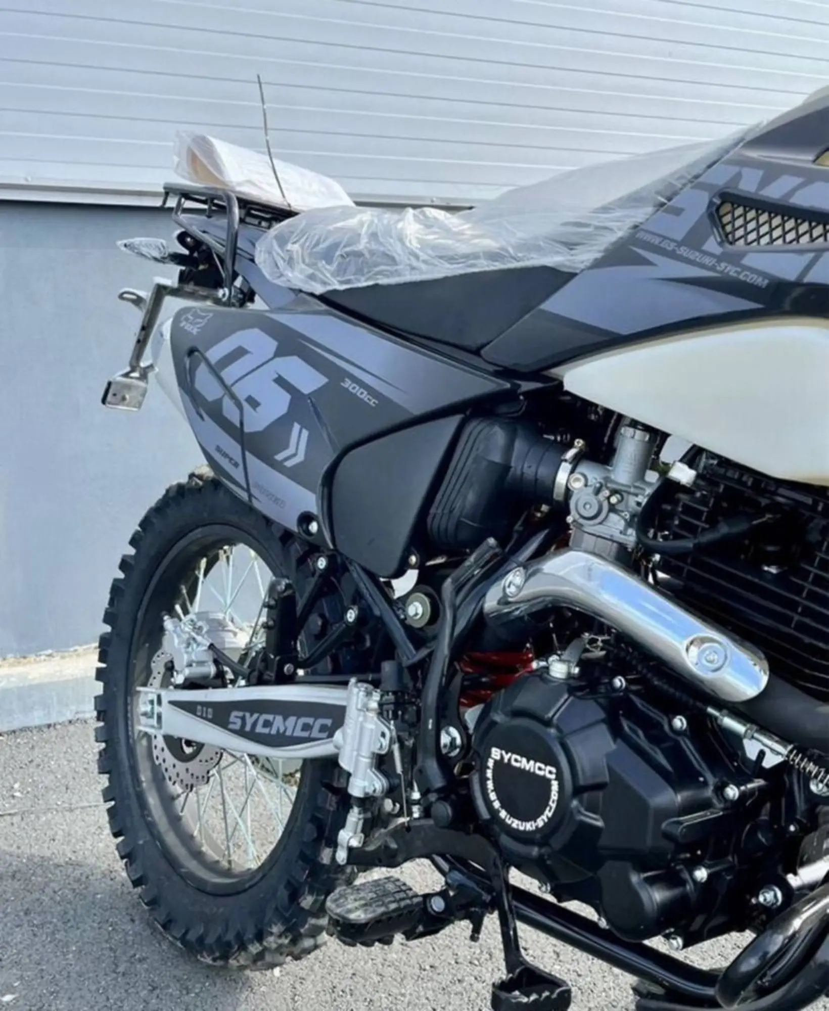 Эндуро SYCMCC 1 - мощный двигатель 300 см3 (3 / 5)