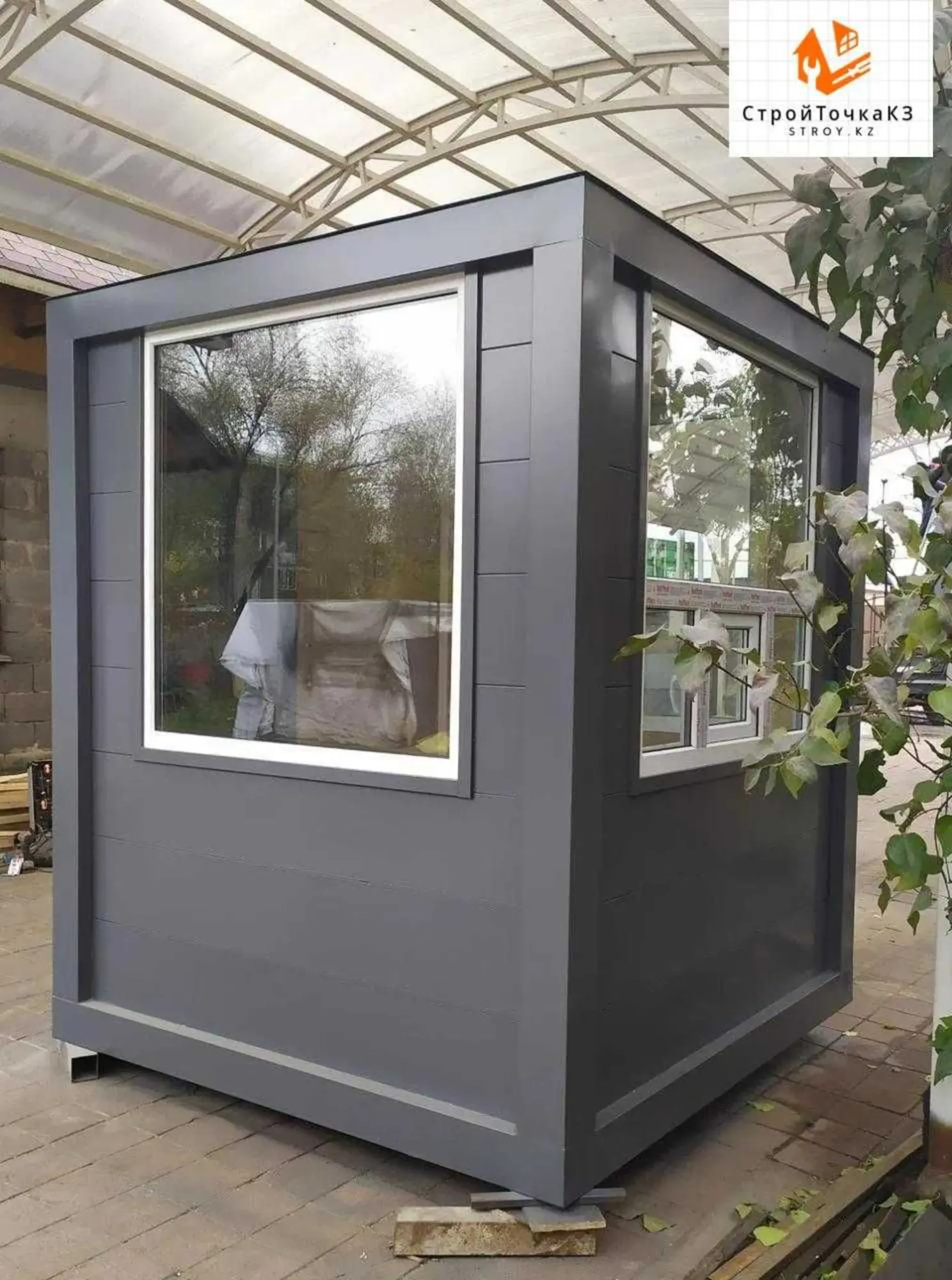 КПП пост охраны будка штаб проходная склад пункт наблюдения под ключ (1 / 15)