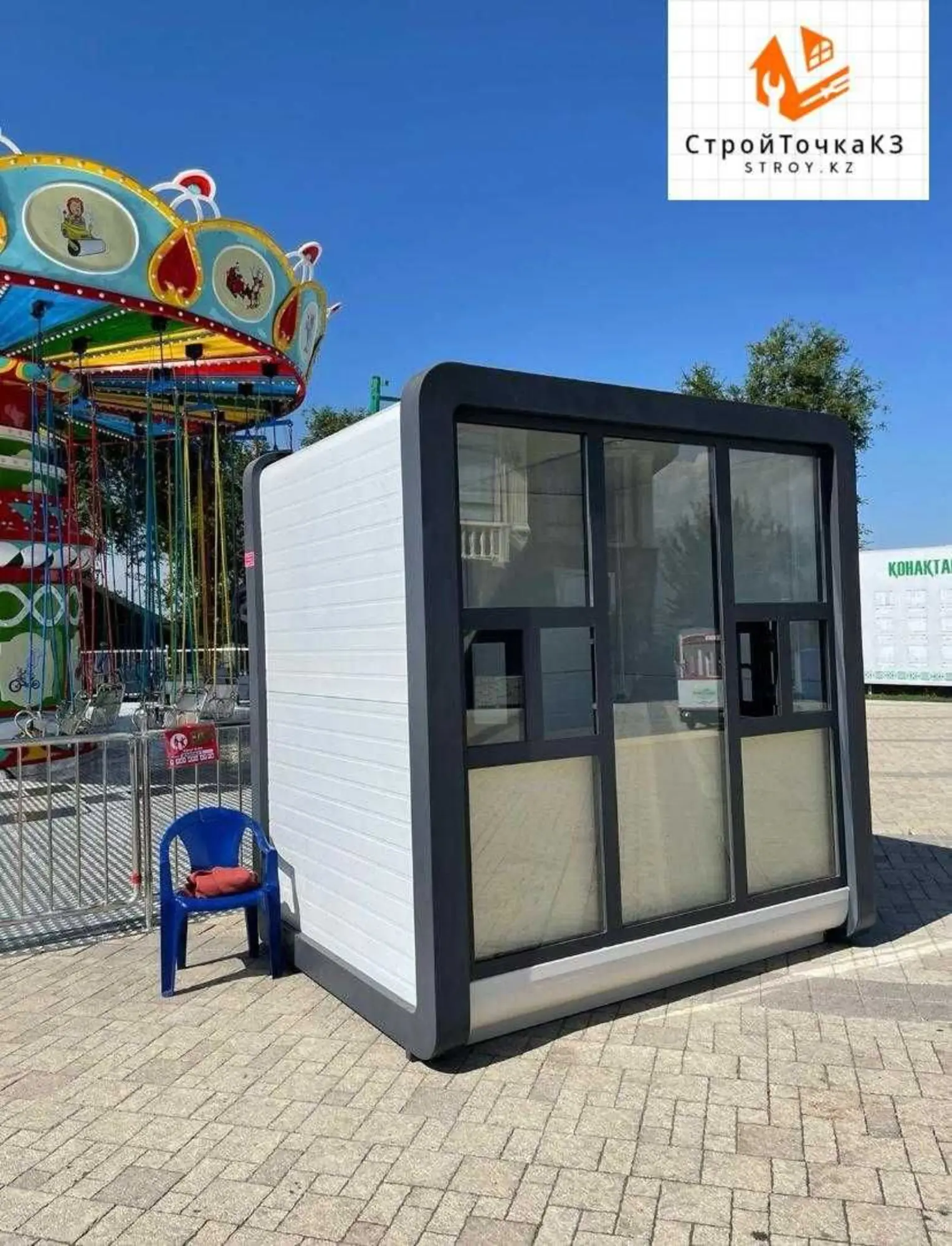 КПП пост охраны будка штаб проходная склад пункт наблюдения под ключ (8 / 15)