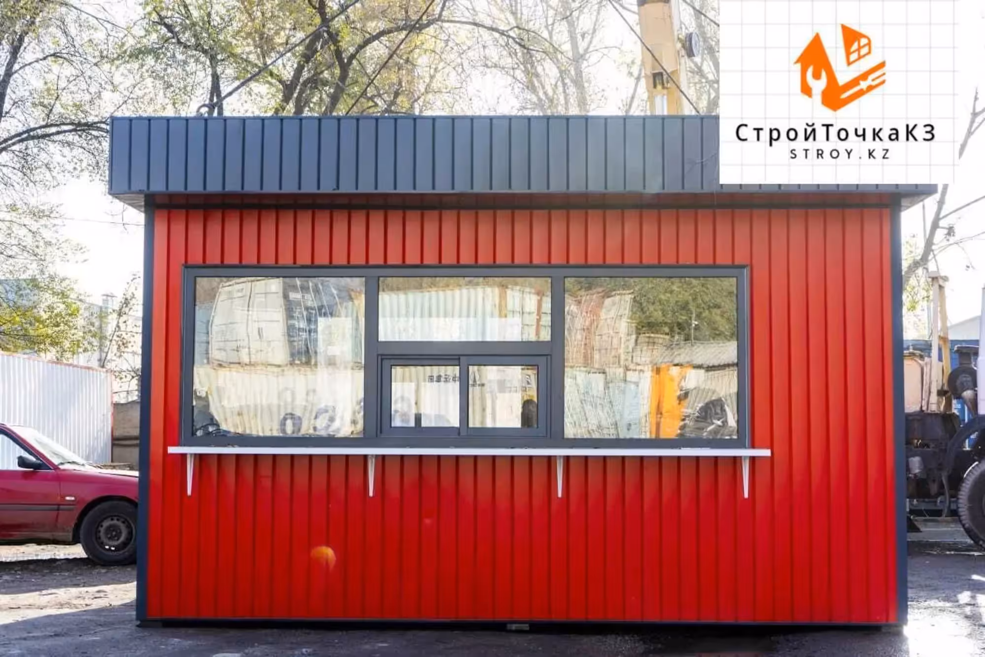 Павильон киоск овощной бутик цветочный магазин маркет фастфуд под ключ (4 / 19)