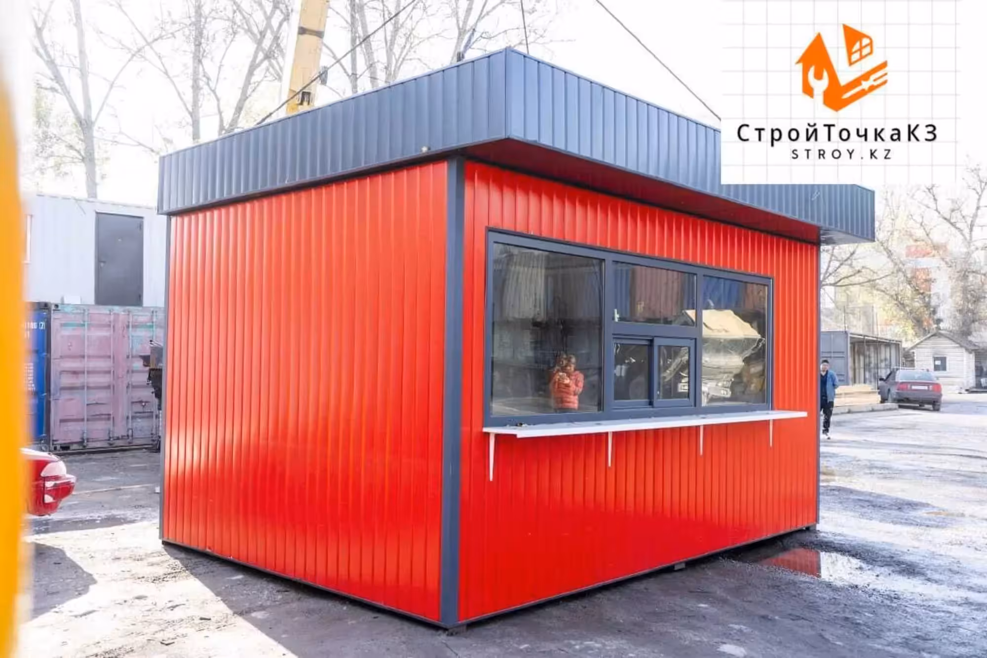 Павильон киоск овощной бутик цветочный магазин маркет фастфуд под ключ (5 / 19)