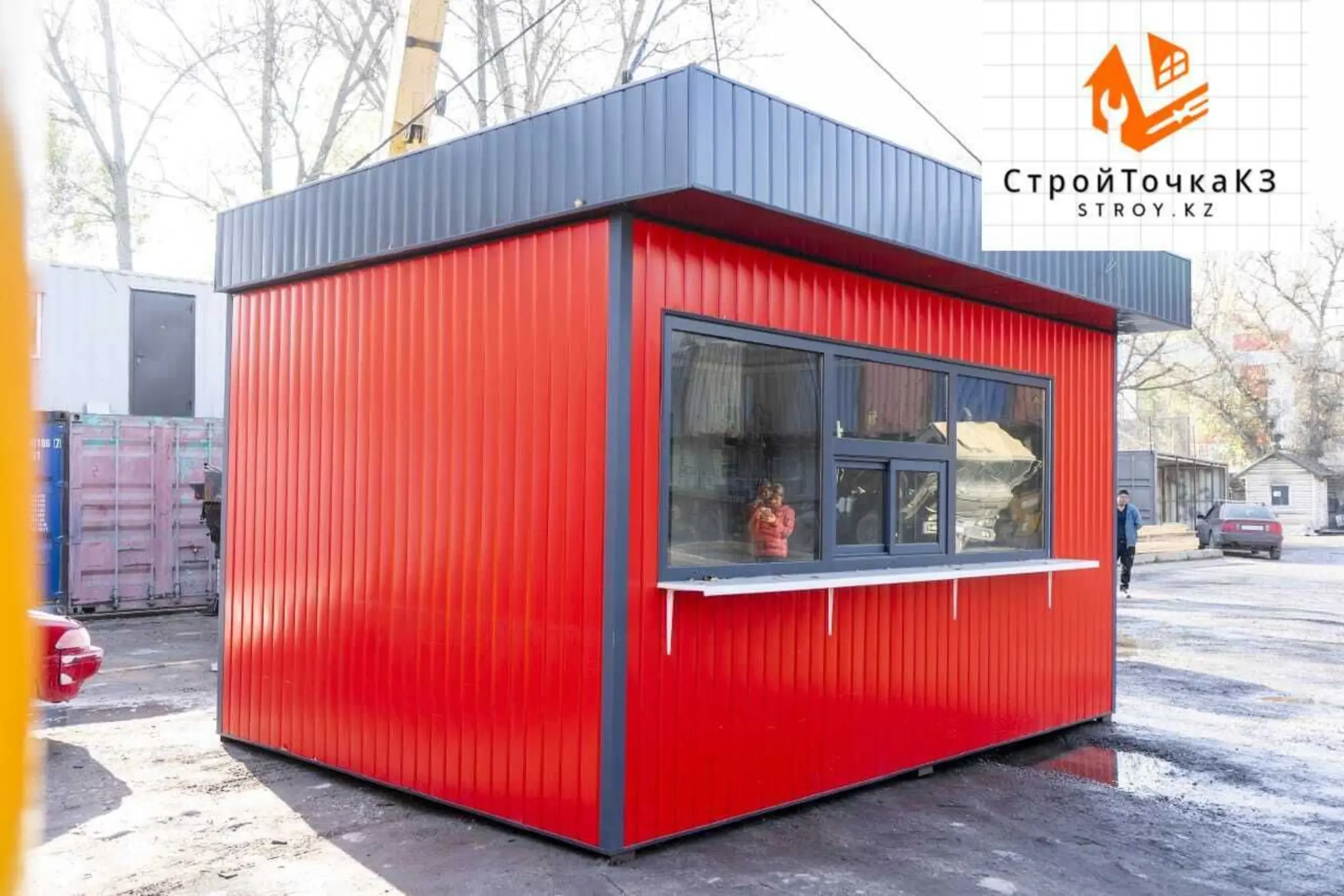 Павильон киоск овощной бутик цветочный магазин маркет фастфуд под ключ (5 / 19)