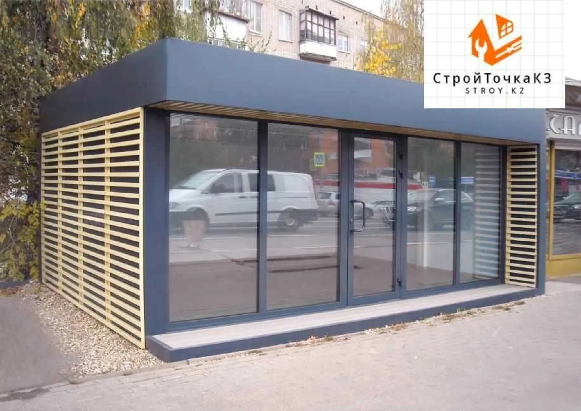 Павильон киоск овощной бутик цветочный магазин маркет фастфуд под ключ (9 / 19)