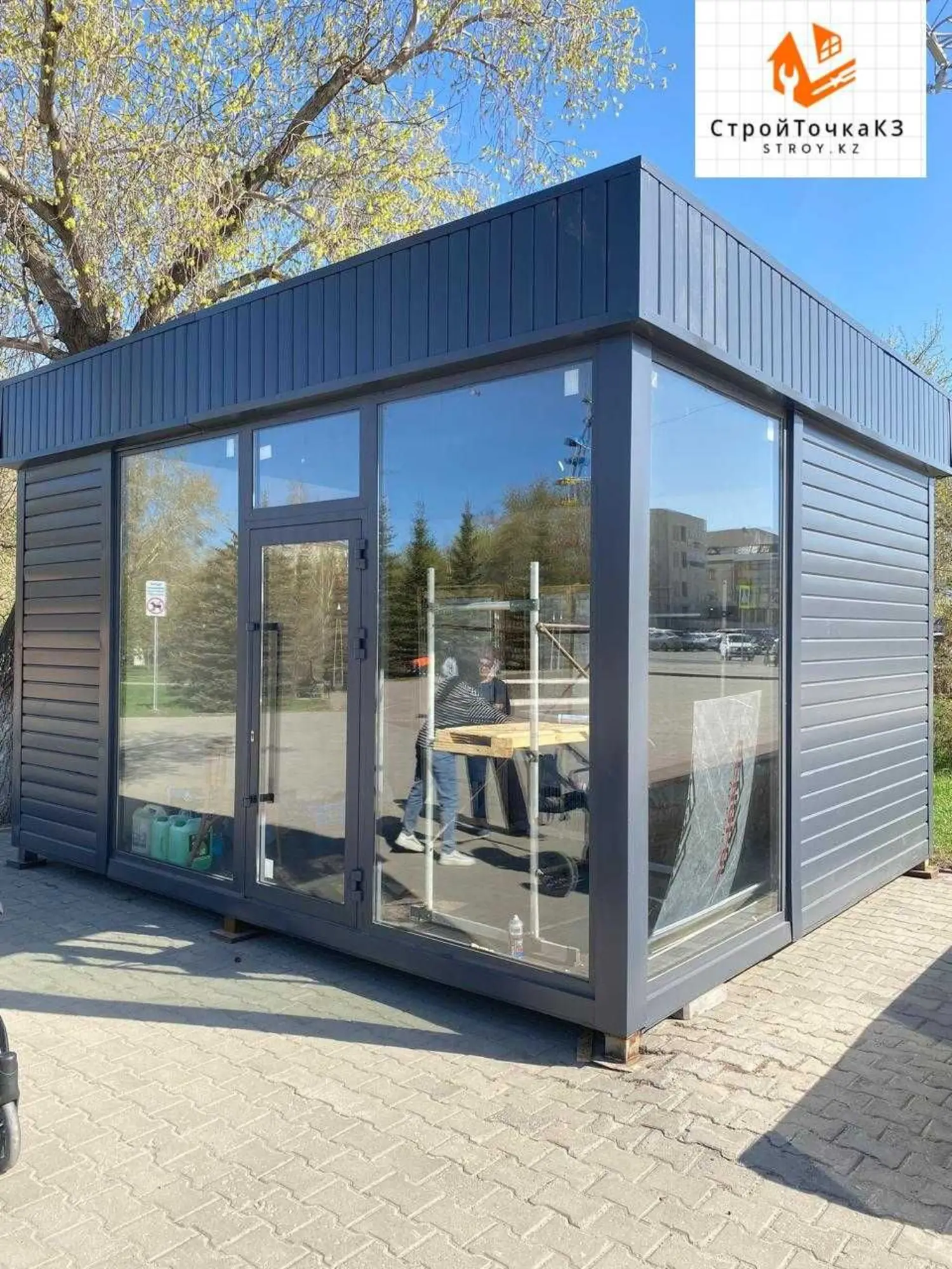 Павильон киоск овощной бутик цветочный магазин маркет фастфуд под ключ (15 / 19)