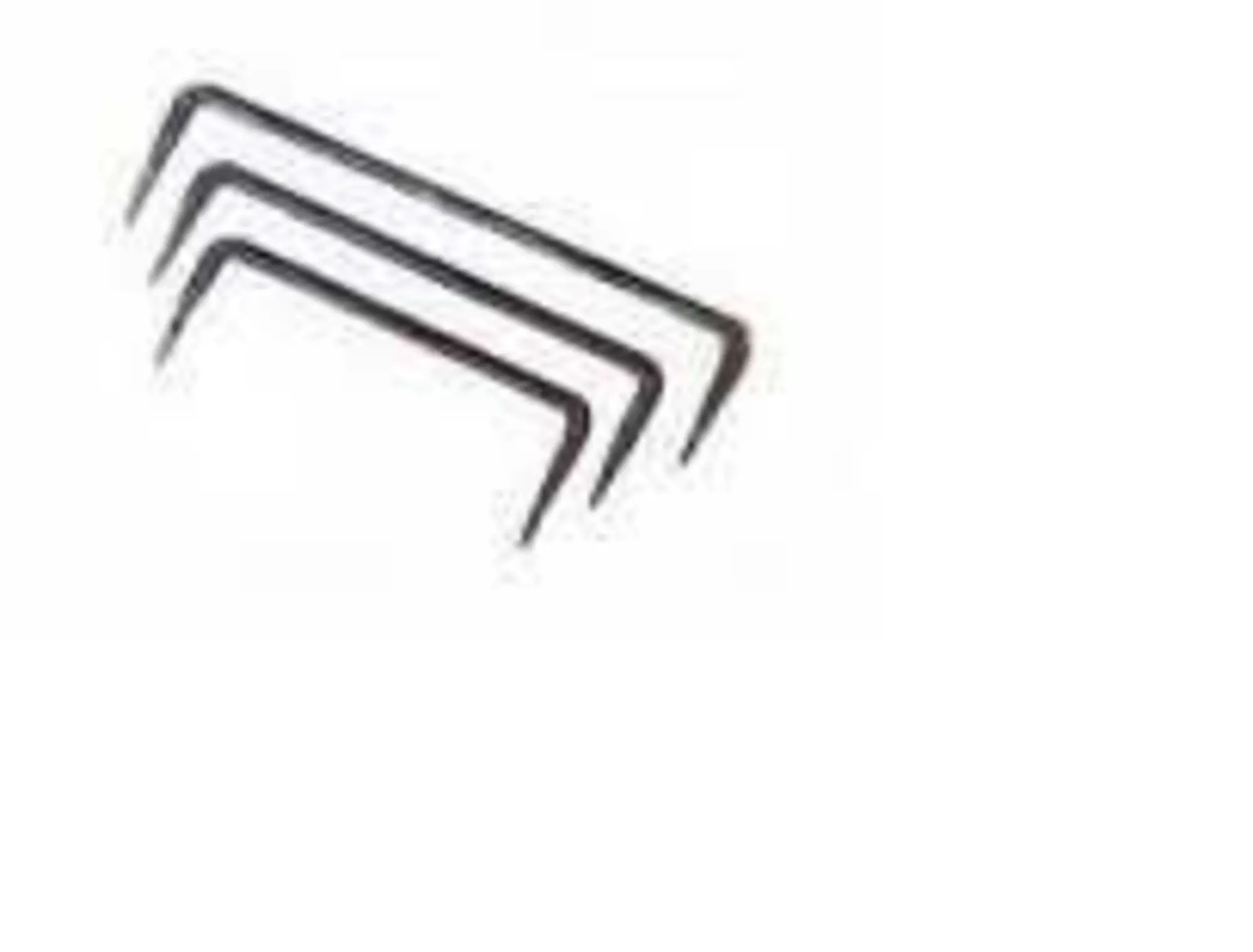 Скобы строительные Диаметр 6мм. и 8мм.Длина 260мм. Ножка 90мм. (1 / 1)