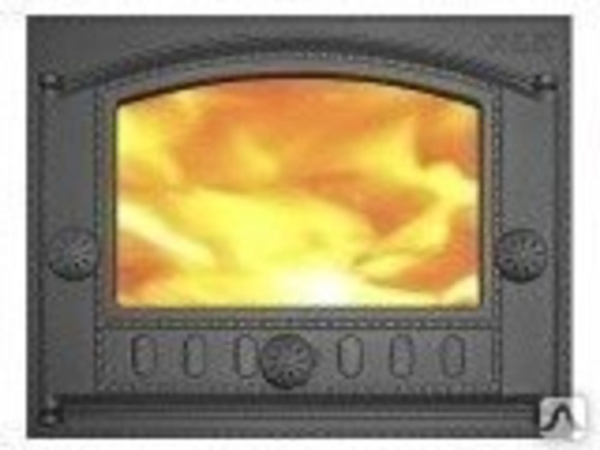 Печное литьё: плиты чугунные, дверки, колосники, задвижки. (3 / 8)