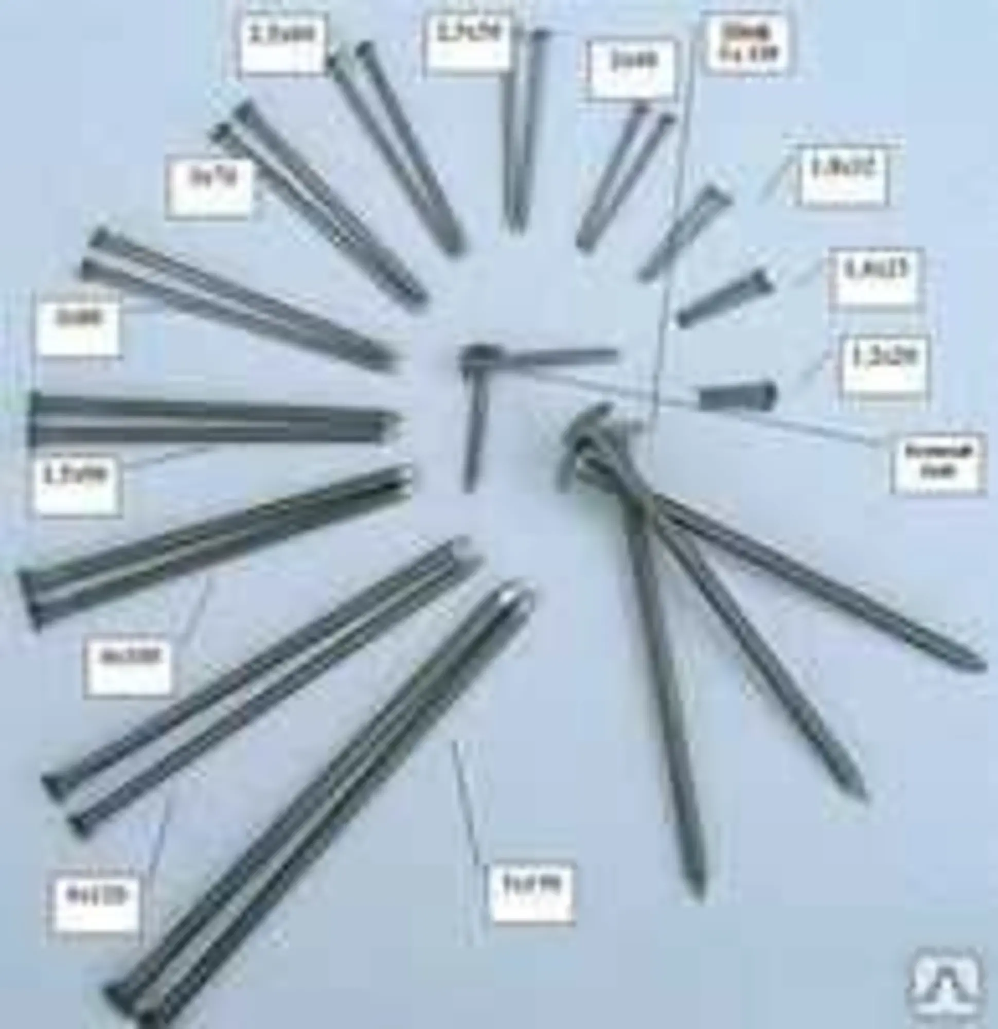 Гвозди строительные, толевые, финишные. ОПТОМ (1 / 2)