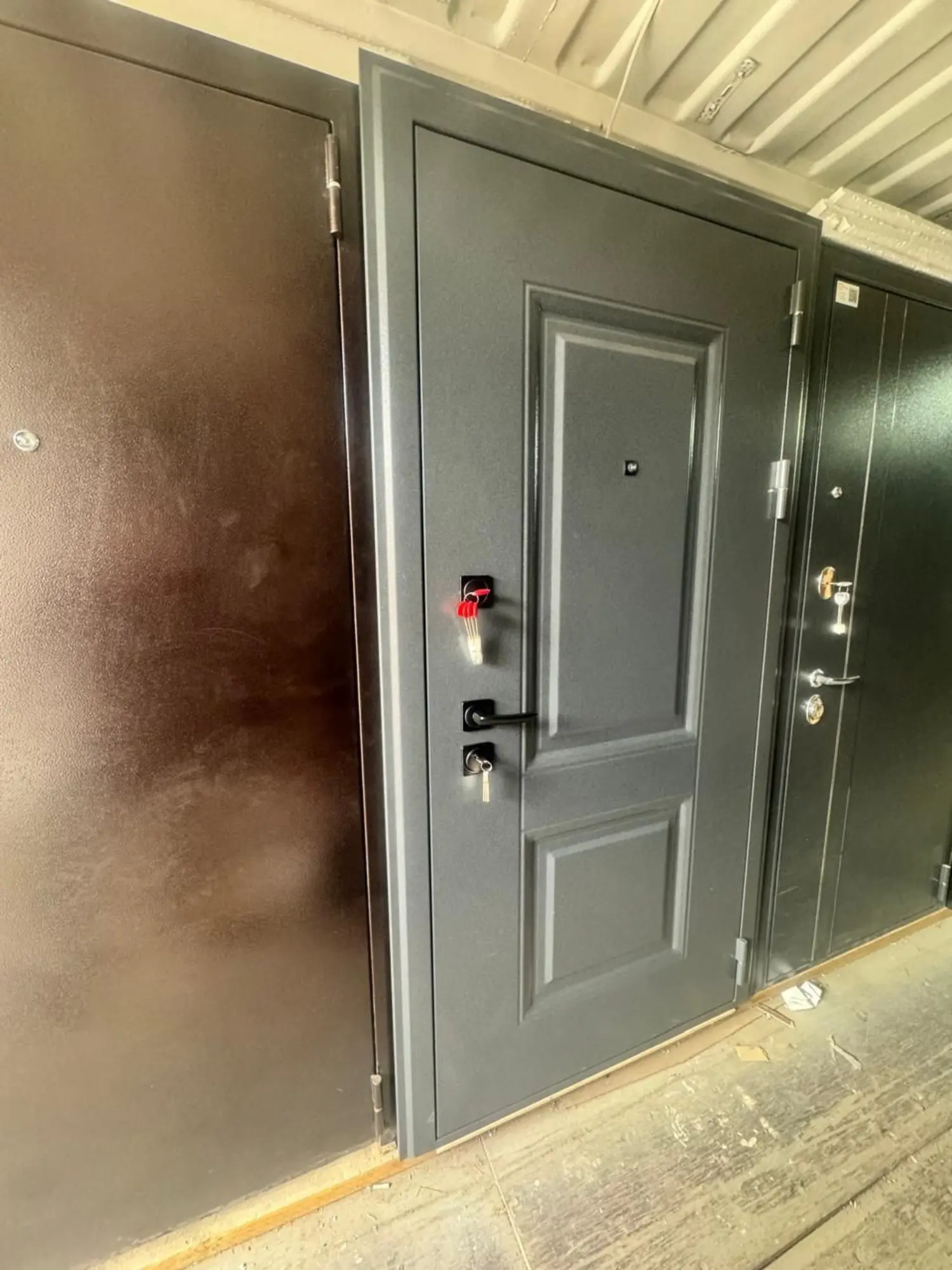 Темір есік  |  входная дверь | железная дверь. (6 / 6)