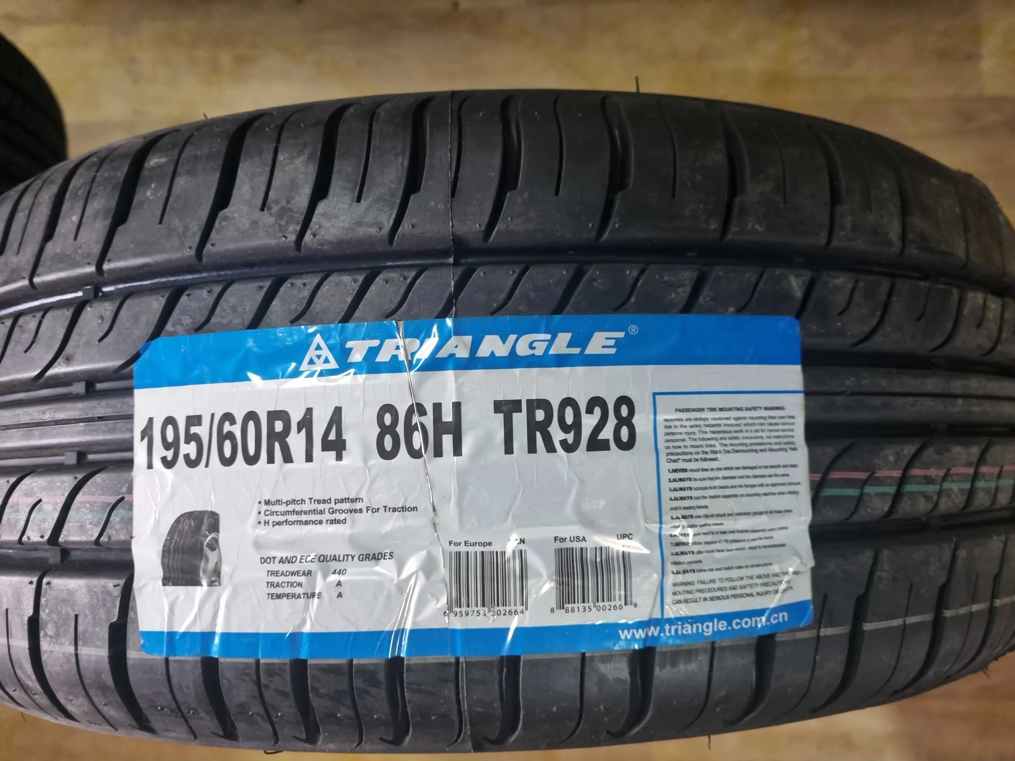 TRIANGLE (Триангл, Трианжл) ЖАЗҒЫ жеңіл көлік дөңгелетер қоймасы (8 / 8)