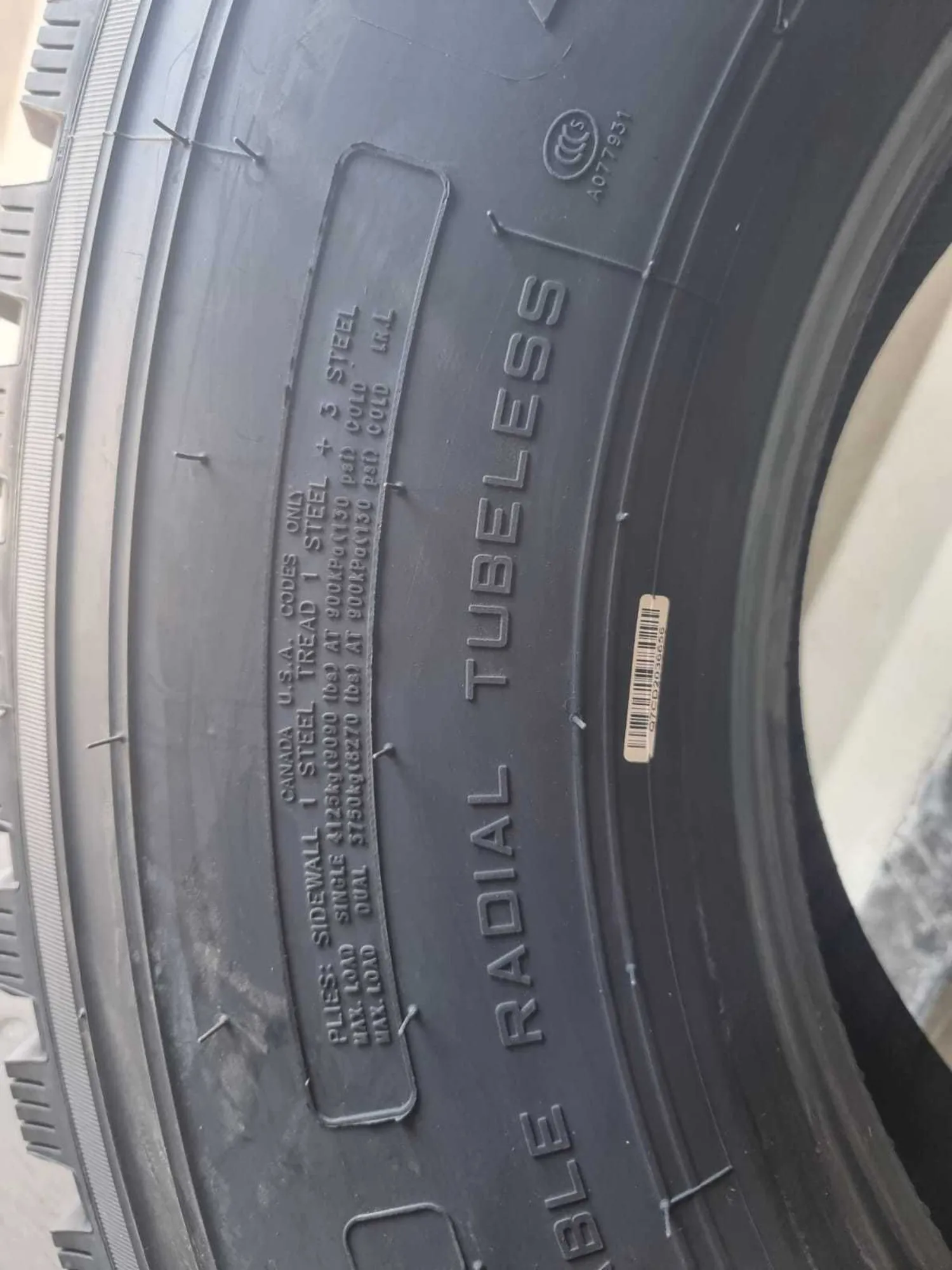 315/80R22.5-20PR TR688 157/154L TRIANGLE на ведущая ось, в рассрочку (3 / 5)