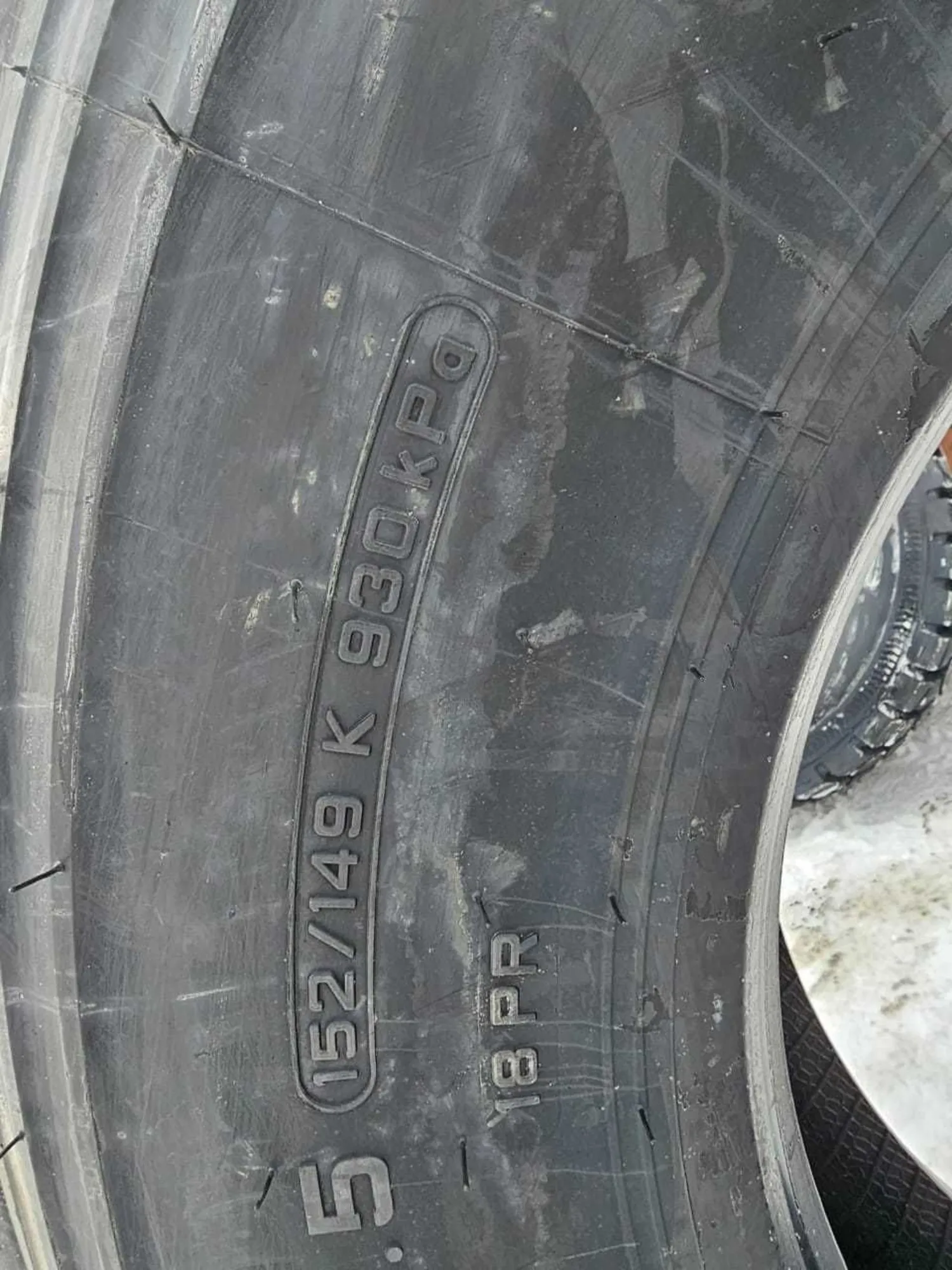 12R22,5 18PR 152/149K TR668 TRIANGLE, в рассрочку, змейка (6 / 8)