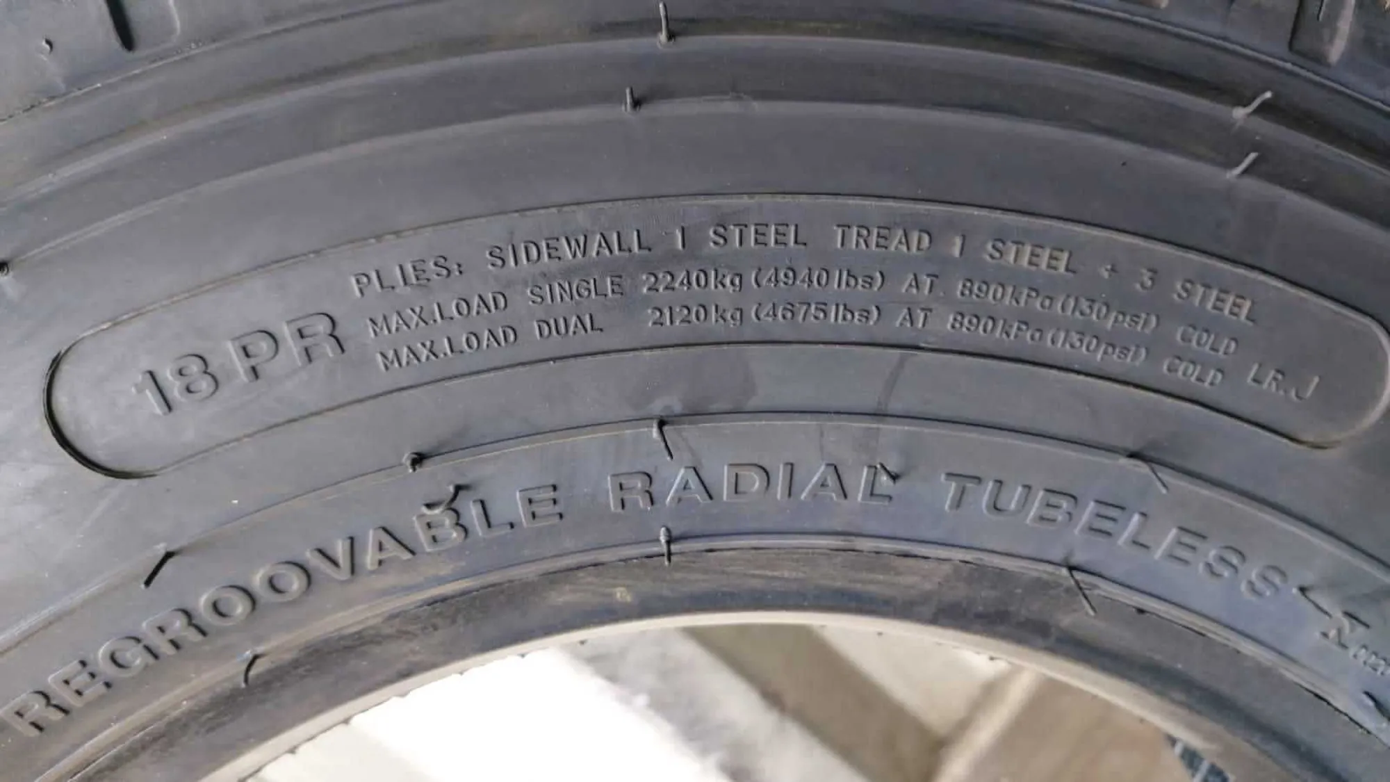 215/75R17.5 18PR TRIANGLE  TR-685 прицеп/рулевая ось (4 / 7)