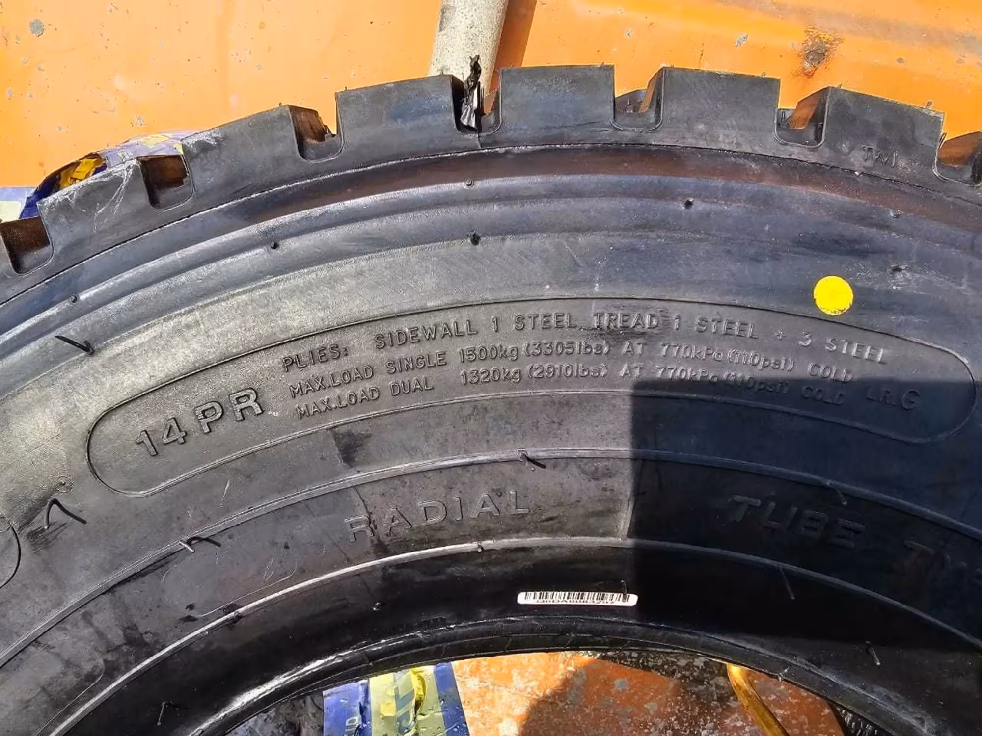 7. 50 R16 -14PR TR690 122/118 K, TRIANGLE с усиленным протектором (4 / 6)