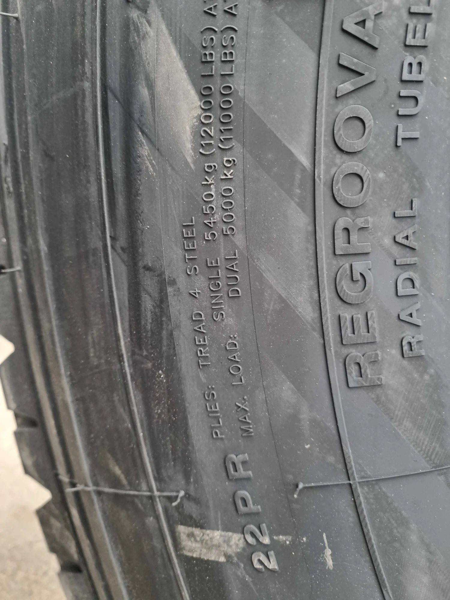 315/80 R22.5 -22 PR BLACKLION (қара арыстан, черный лев) BD210 (7 / 8)