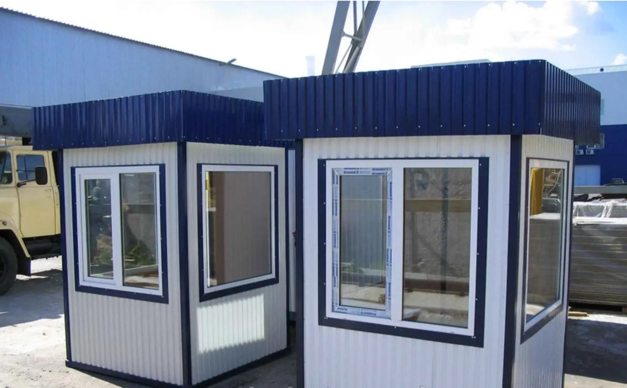 Пост охраны, охранные будки, КПП на заказ и в наличии (2 / 2)