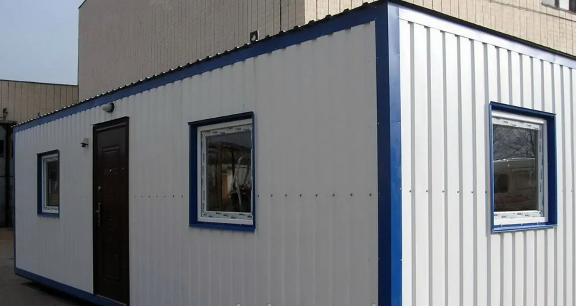 Жилой 40-ка футовый  контейнер (1 / 5)