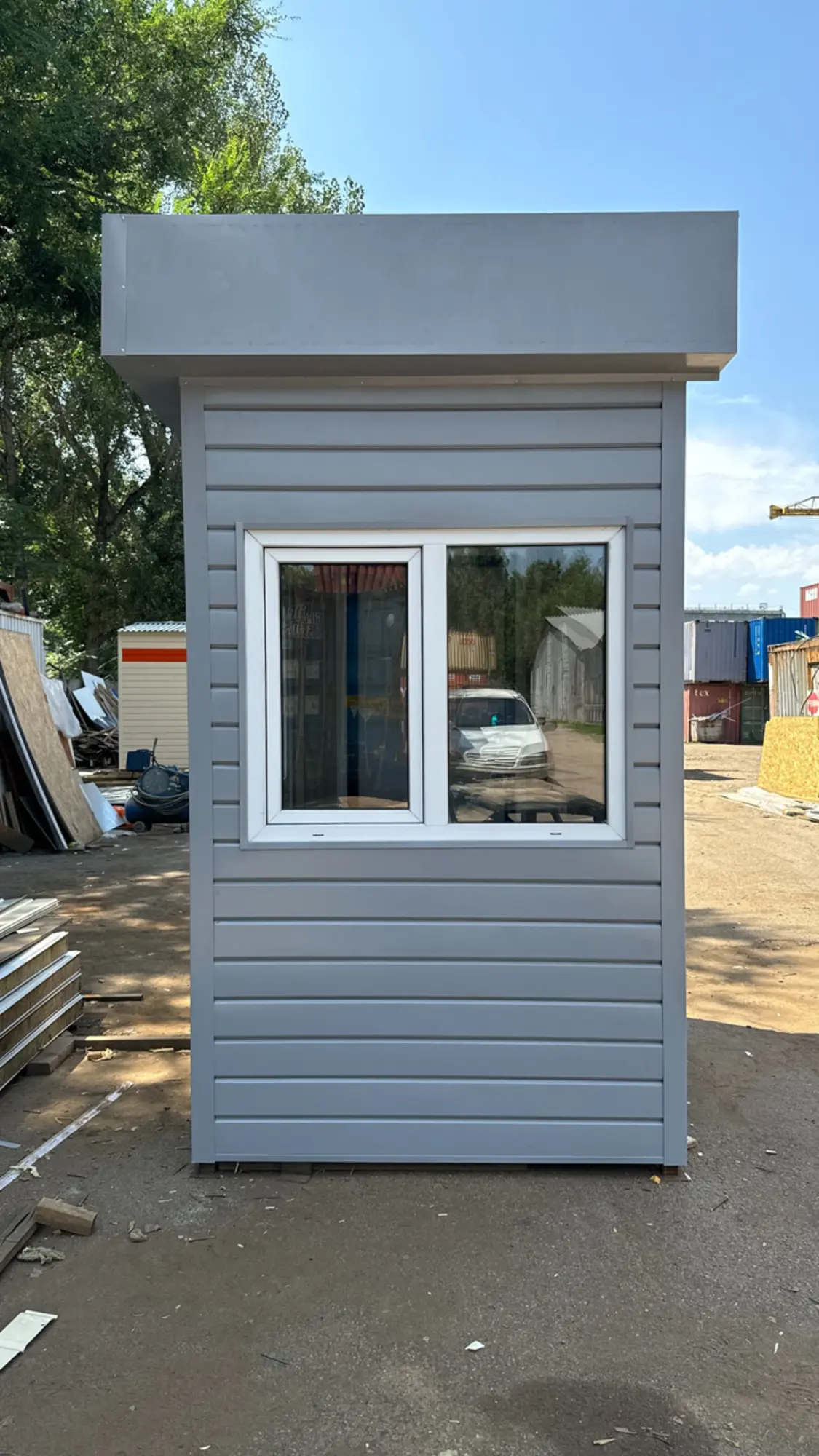 Пост охраны из металлоконструкции (5 / 9)