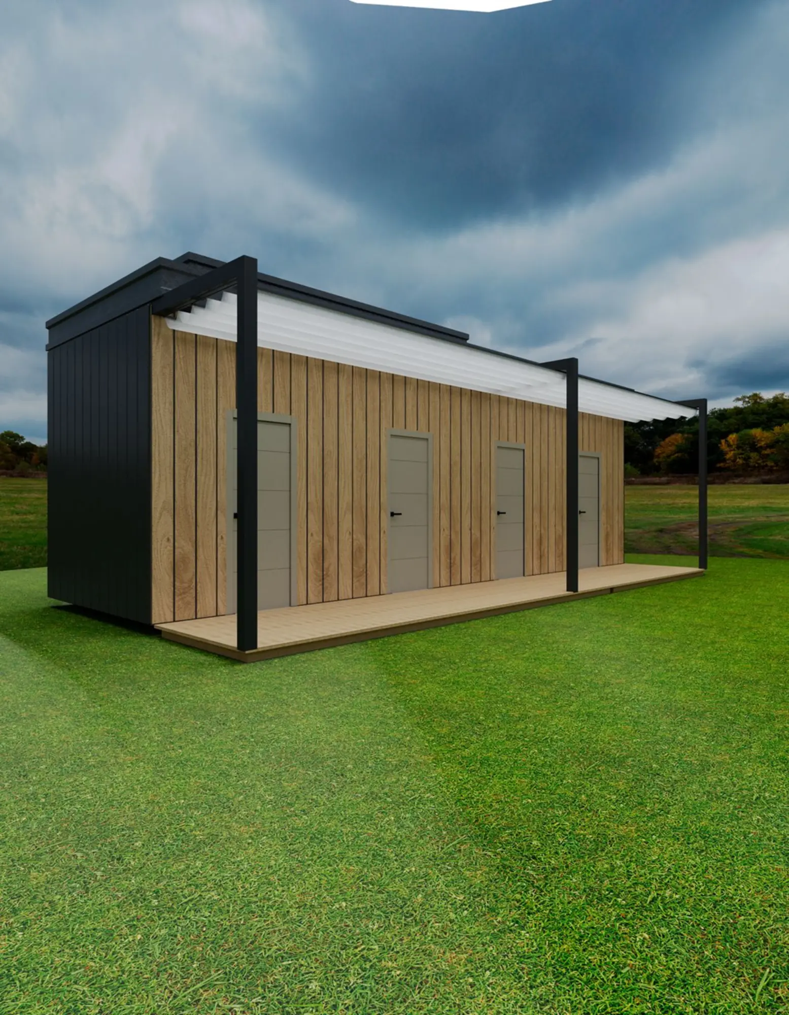 Мини-гостиница, хостел, на базе 40-футового контейнера (2 / 6)