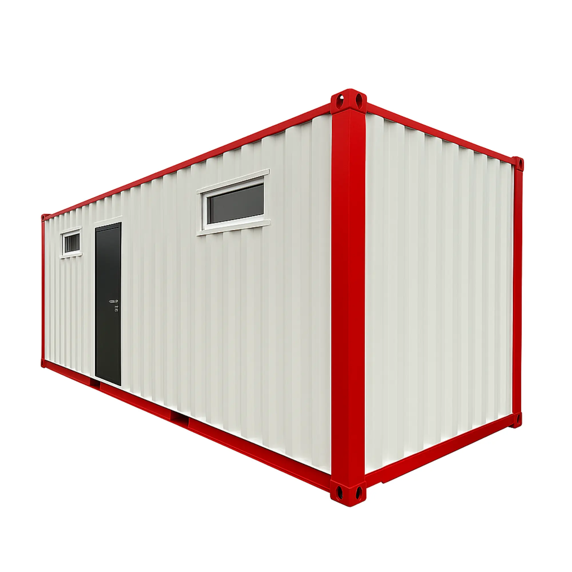 Душевая на базе 40-футового морского контейнера (1 / 8)