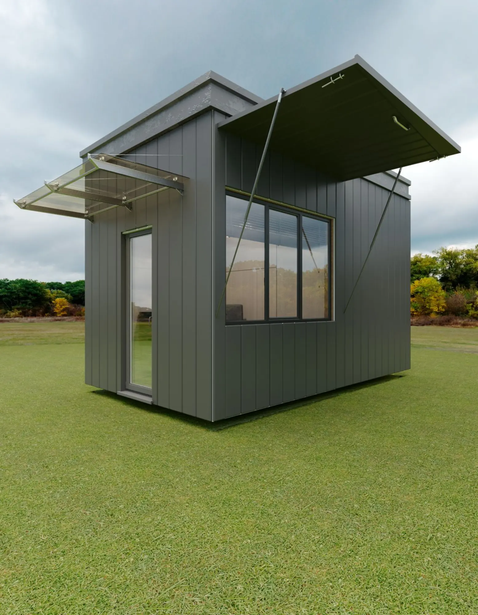 Магазин, склад, кафе, на базе 20-футового контейнера (1 / 7)