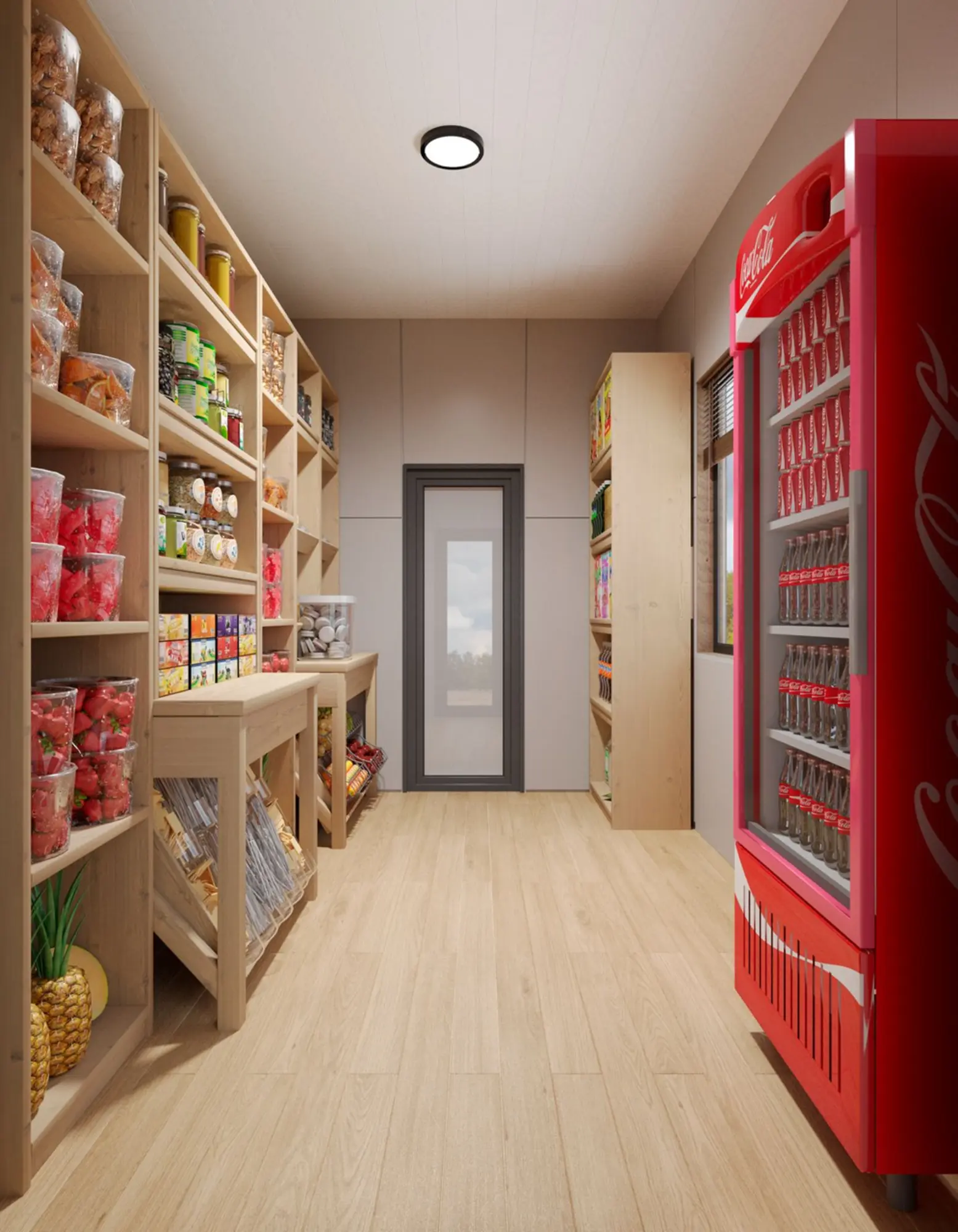 Магазин, склад, кафе, на базе 20-футового контейнера (4 / 7)