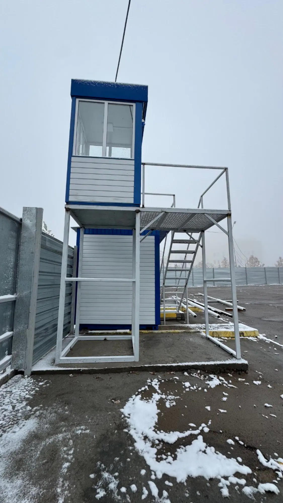 КПП, офис и медпункт на базе 40-футового контейнера (6 / 9)