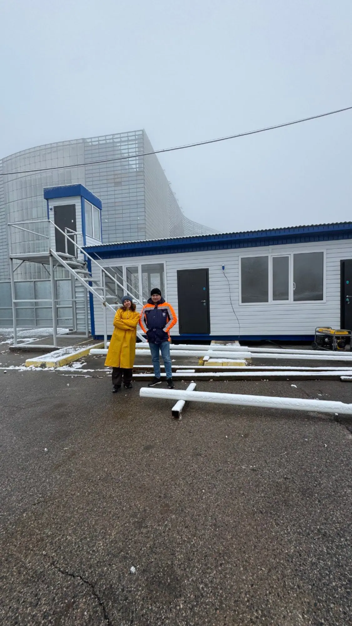 КПП, офис и медпункт на базе 40-футового контейнера (9 / 9)