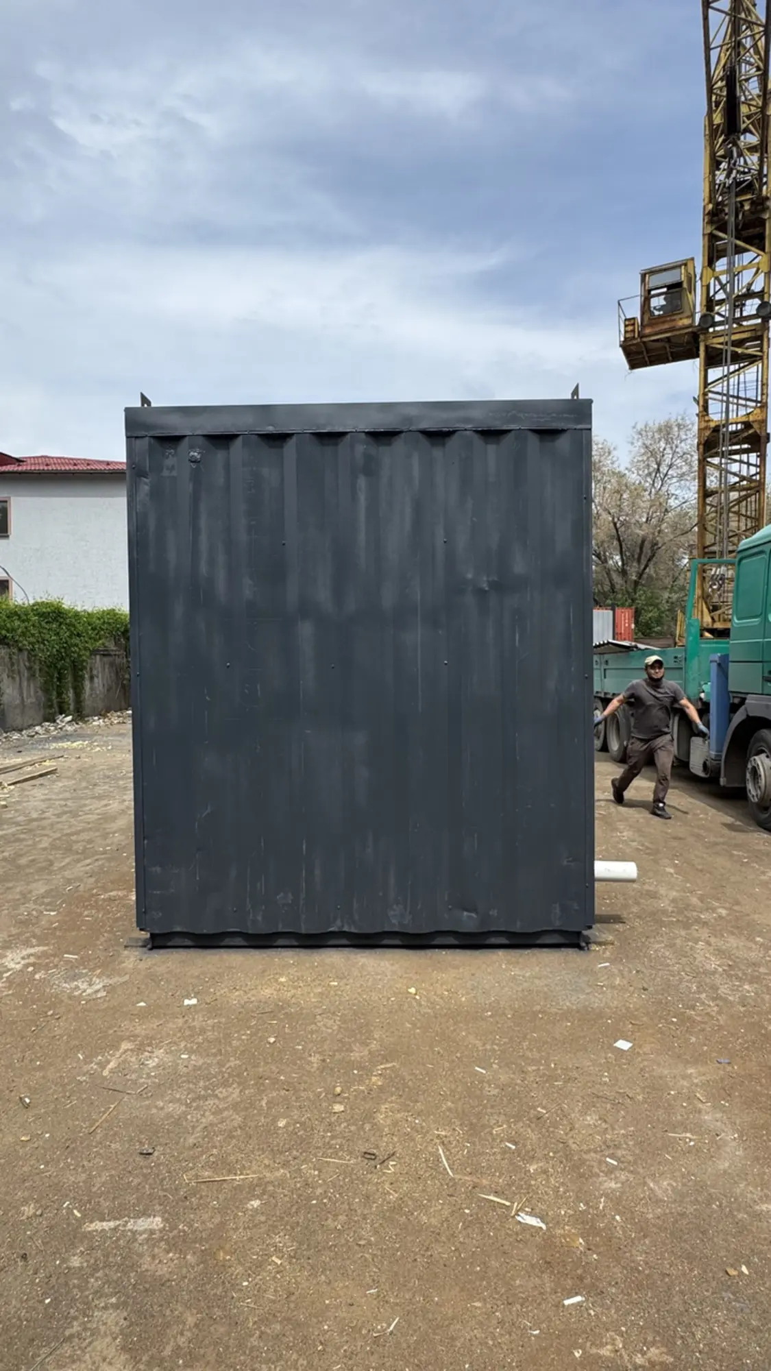 Душевая на базе 20-футового контейнера (10 / 10)