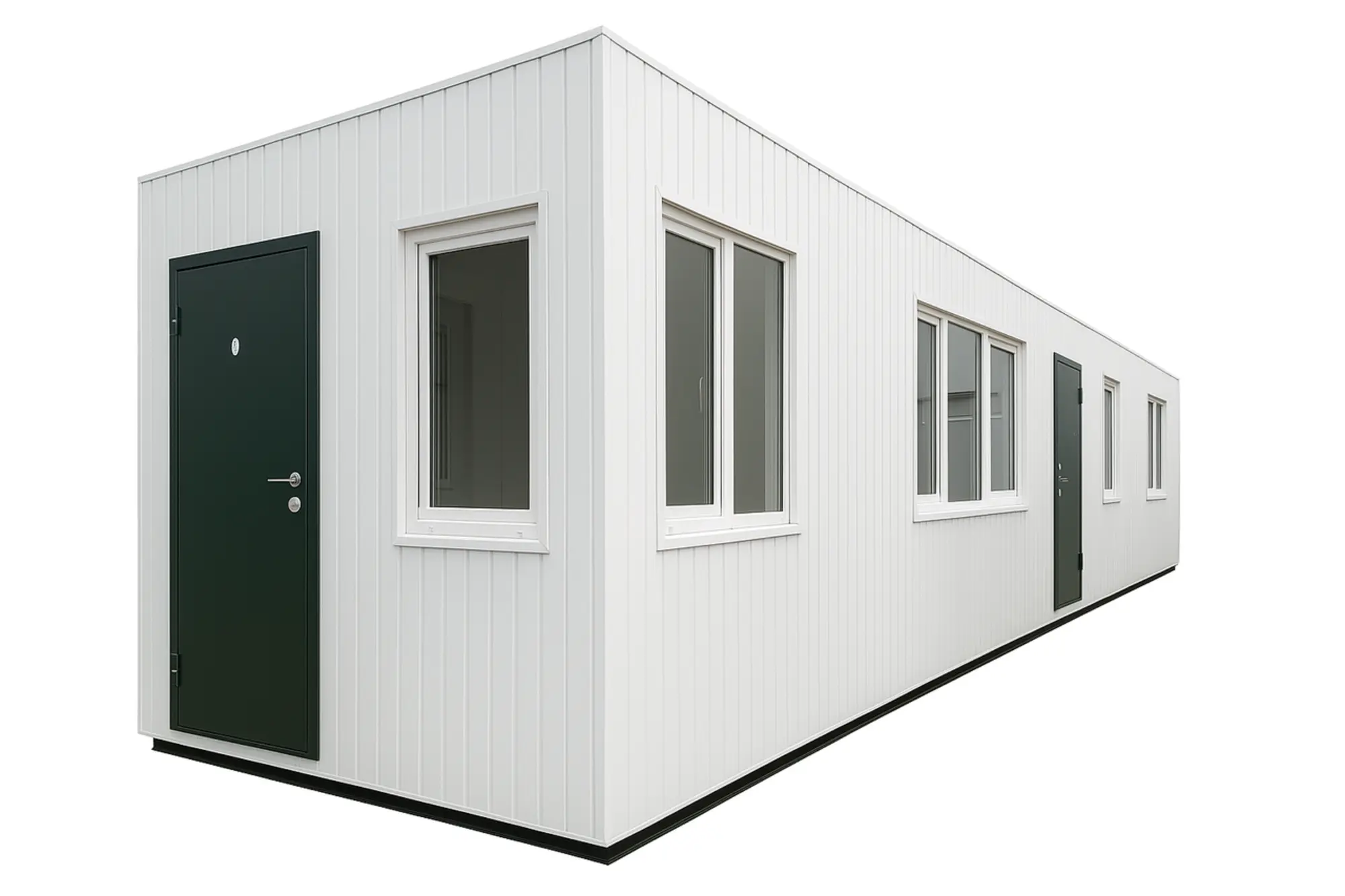 Серверная комната для таможни на базе 40-футового морского контейнера (1 / 8)