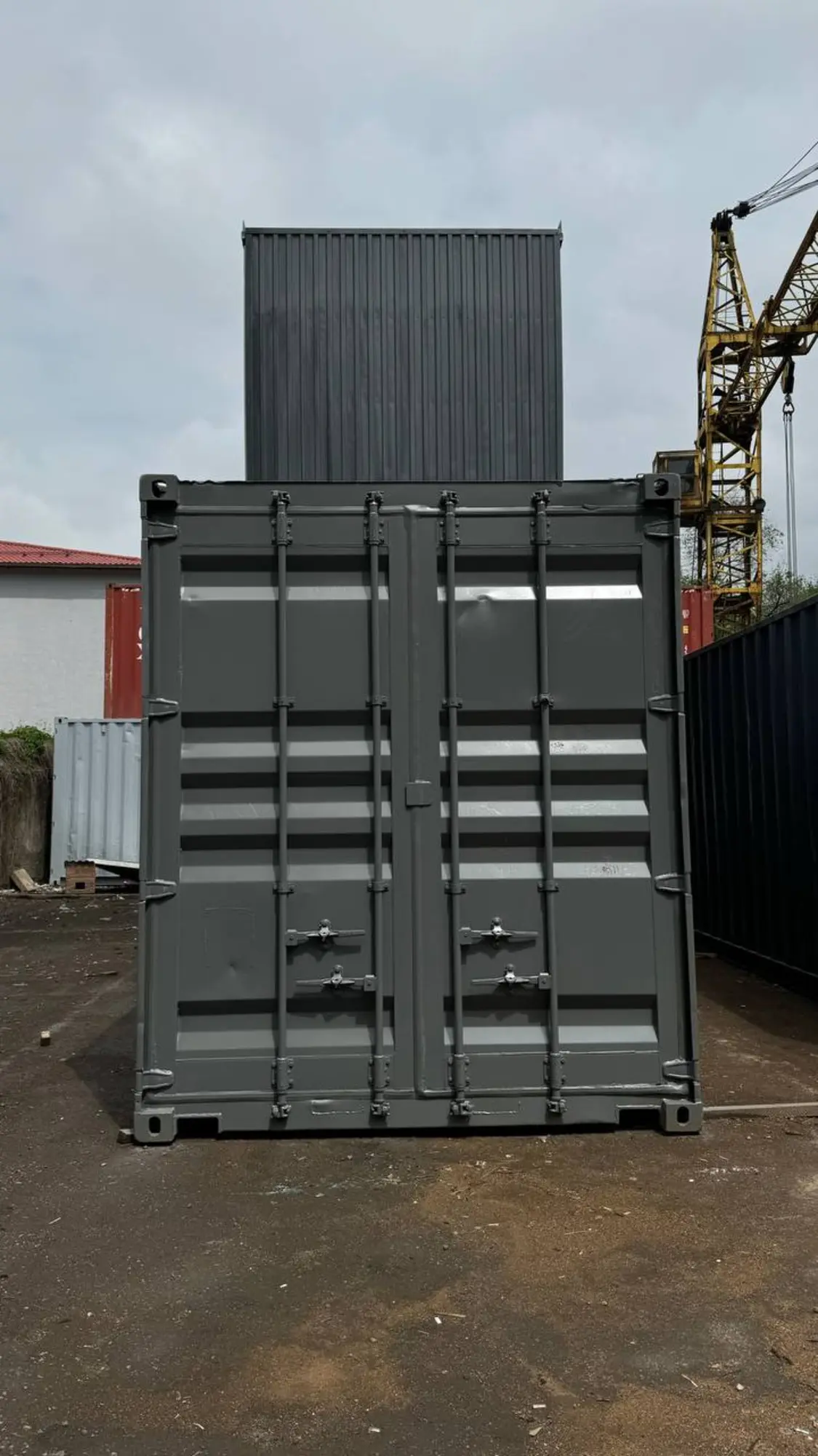 Бытовка с 2 комнатами, антрацит, на базе 40-футового контейнера (3 / 9)