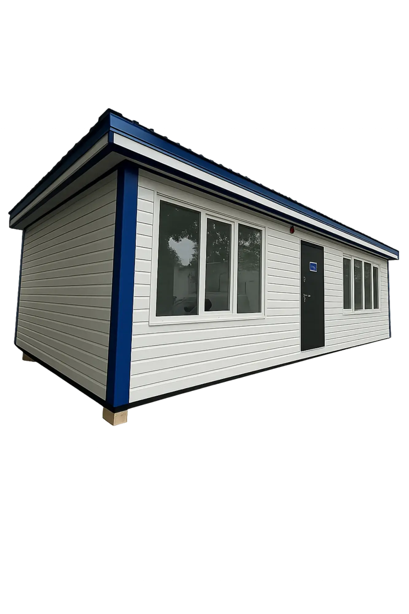 Прорабская на базе 2х 40-футовых морских контейнера (1 / 9)