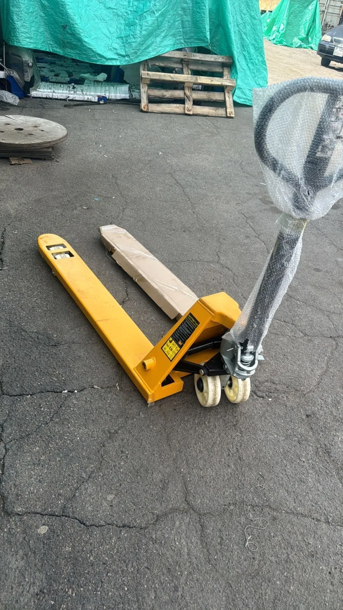 Рохля 2-х тонник гидравлическая тележка (2 / 6)