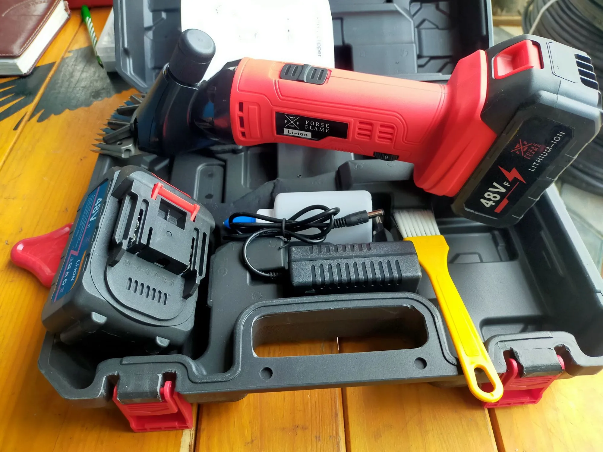 Машинка для стрижки овец на батарейках қой қырқатын машинка (6 / 7)