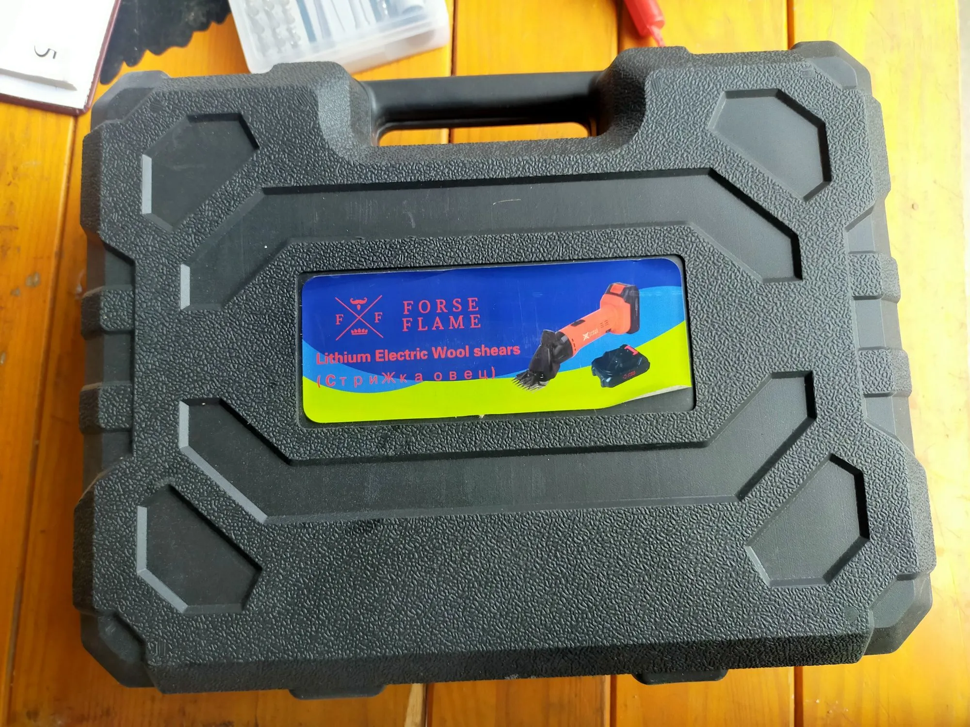 Машинка для стрижки овец на батарейках қой қырқатын машинка (7 / 7)