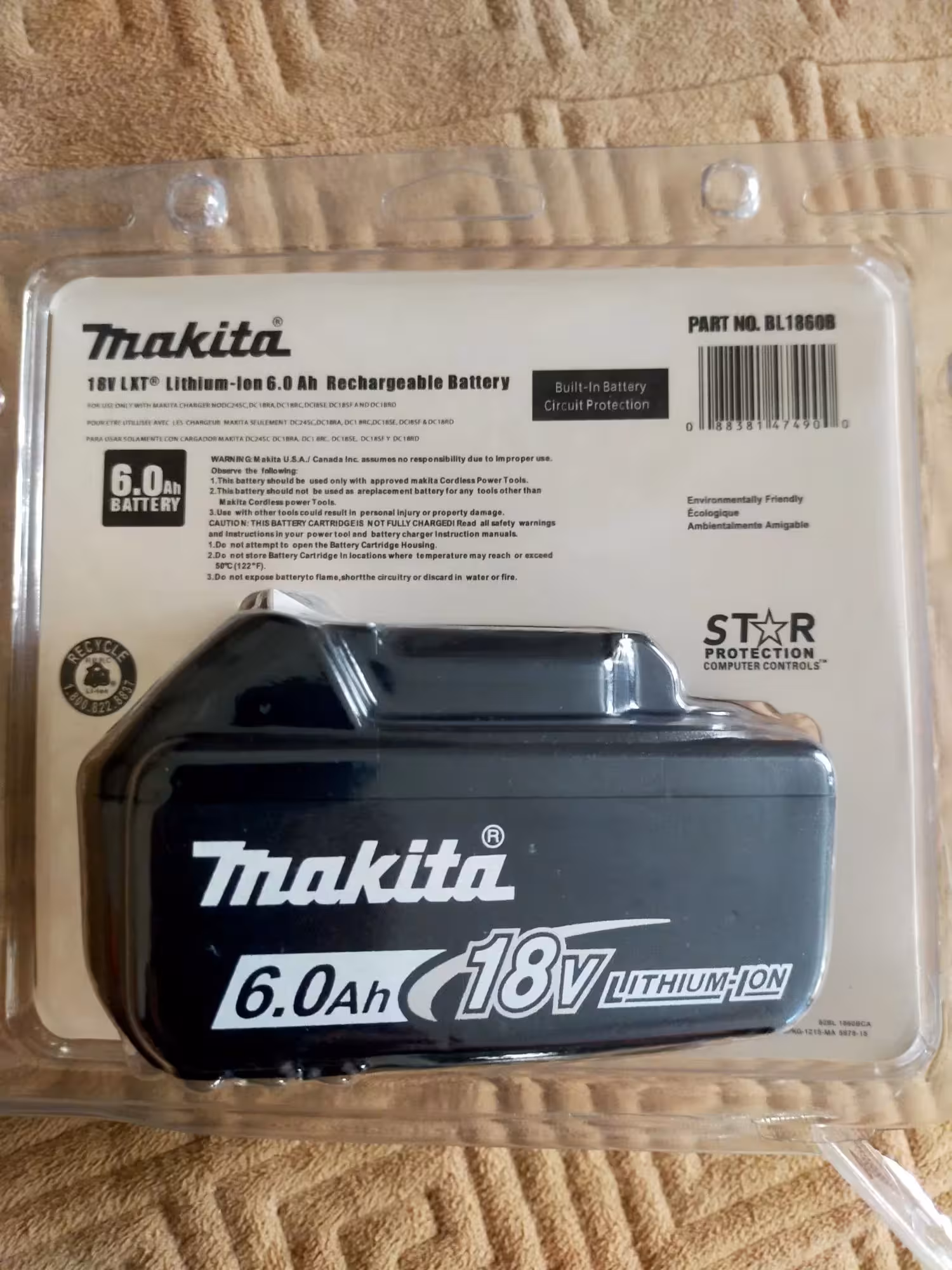 Батарейка макита оригенал зарядка (2 / 3)