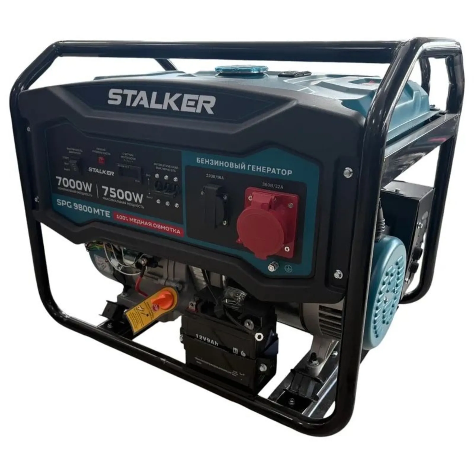 Бензиновый генератор Сталкер 7.5квт для сварки 380квт (1 / 1)