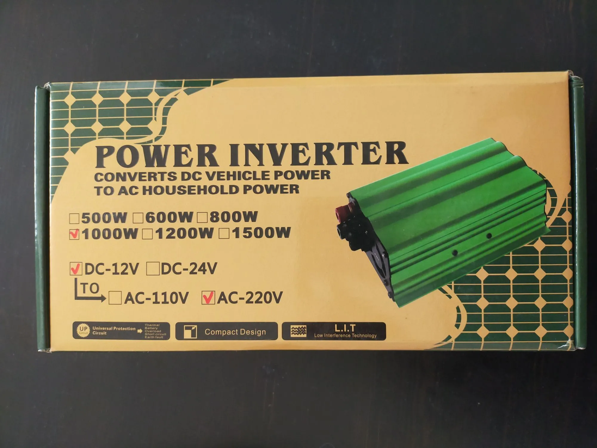 Преобразователь на 220вольт с аккумулятора (1 / 4)