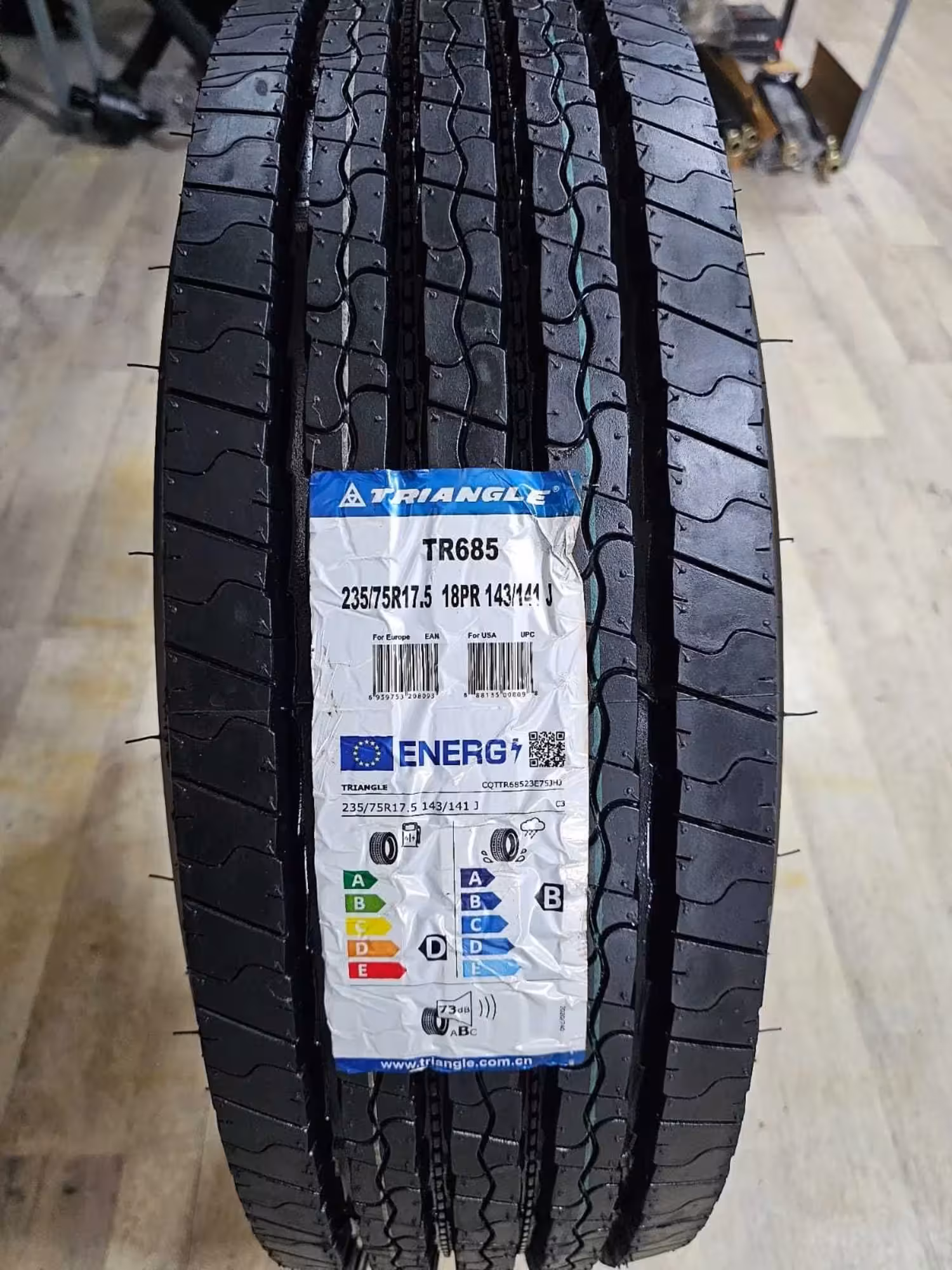 235/75 R17,5 -18PR TR685 143/141 J TR685, TRIANGLE, в рассрочку (1 / 7)