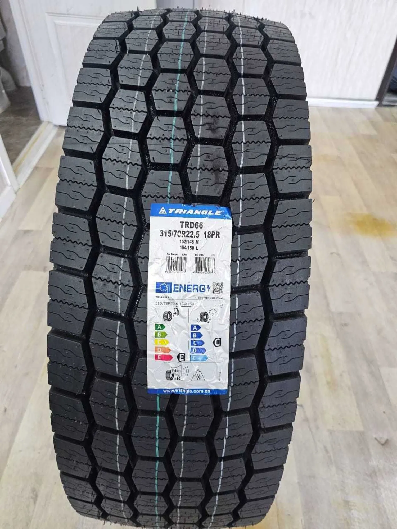 315/70 R22.5 -18PR TRD66 Triangle, на ведущую ось (1 / 7)